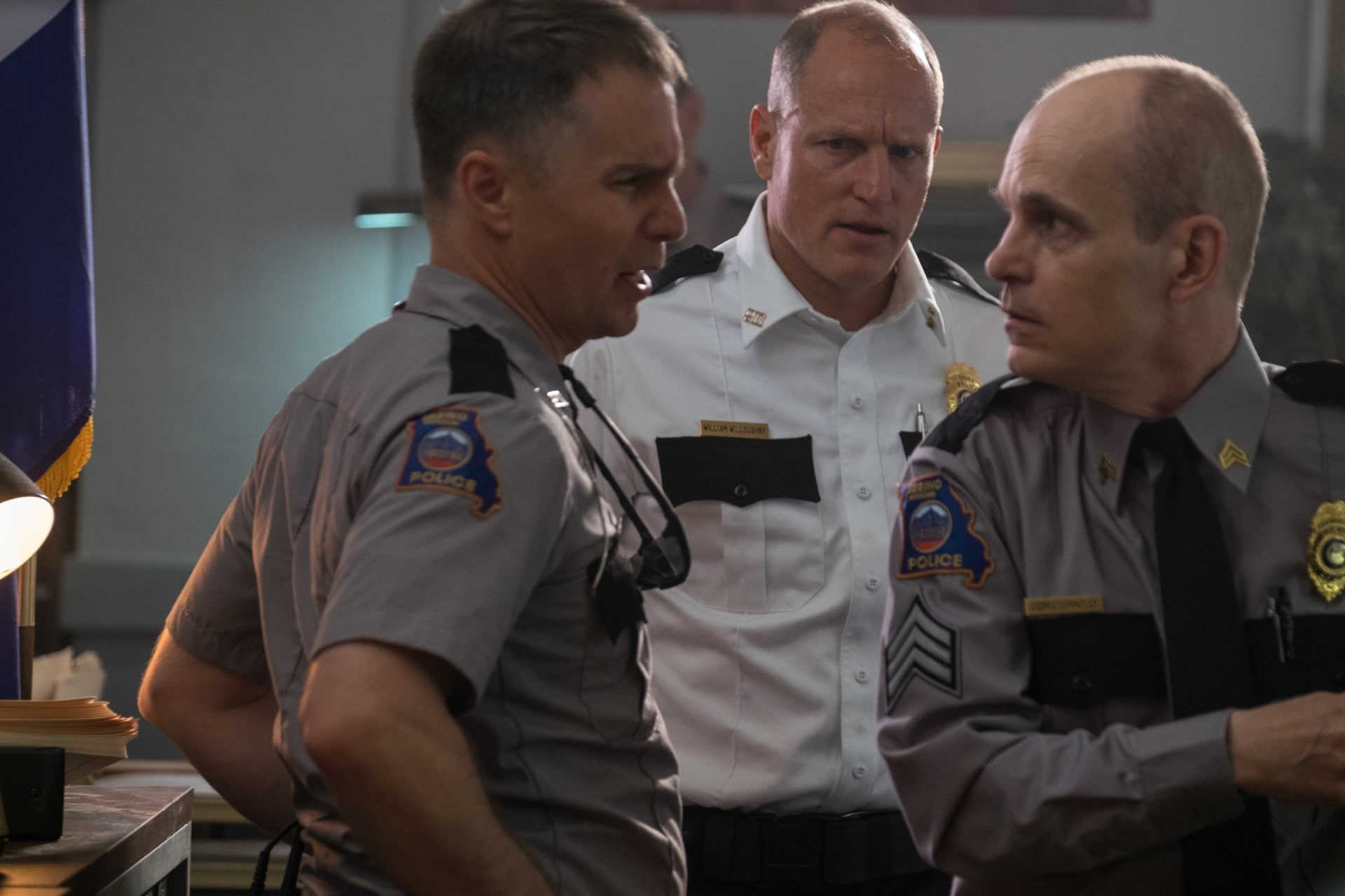 Sam Rockwell, Woody Harrelson, Movie, 1080P, Missouri, Three Billboards Outside Ebbing, Željko Ivanek, HD Wallpaper