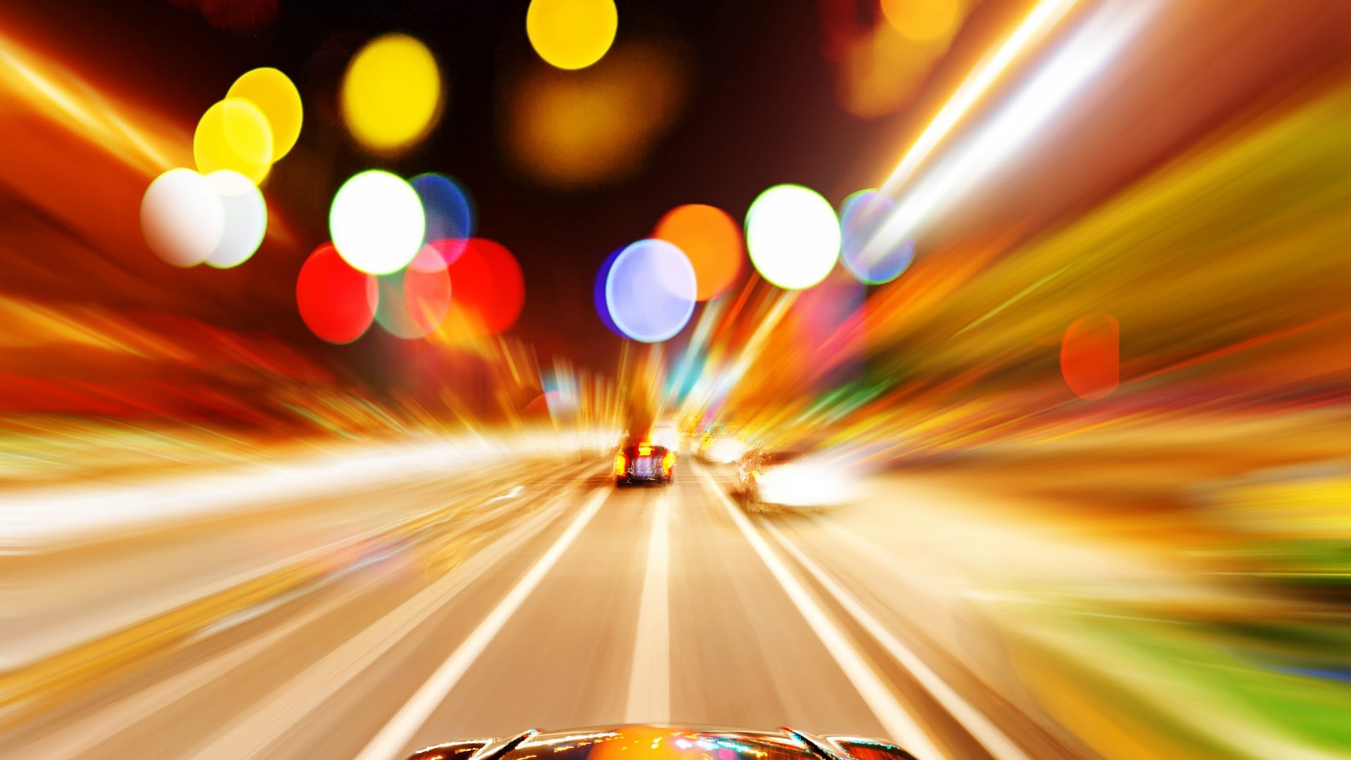travel, dusk, motion, speed, architecture, highway, city Life, long Exposure, city, china - East Asia, motion blur, blue, colorful, car, city street, zoom, HD Wallpaper