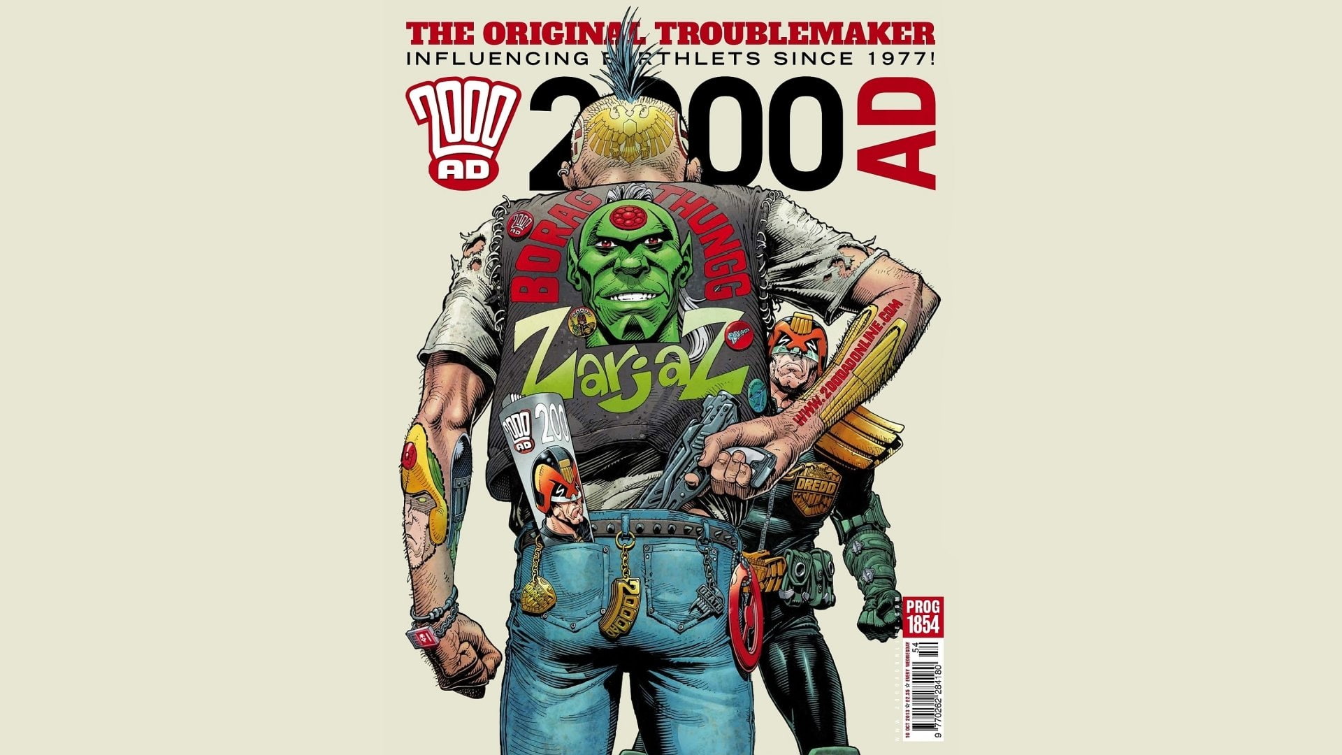 1080P, 2000 AD, Comics, HD Wallpaper