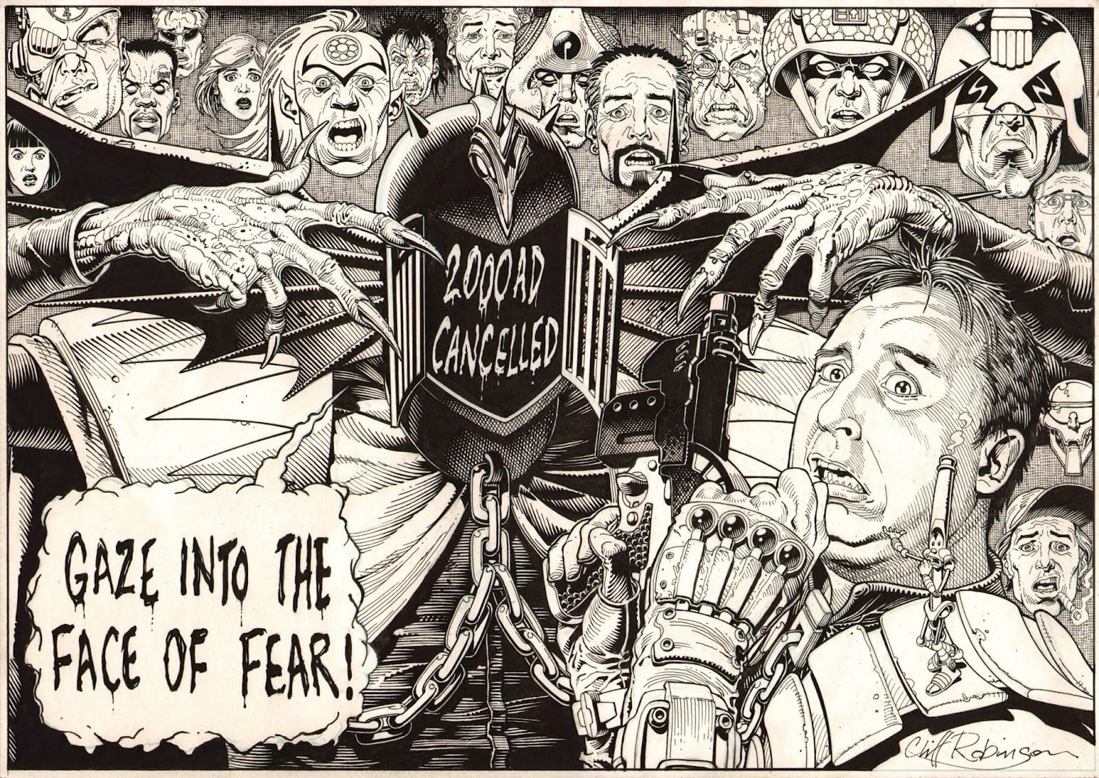 Comics, 720P, 2000 AD, Judge Dredd, HD Wallpaper