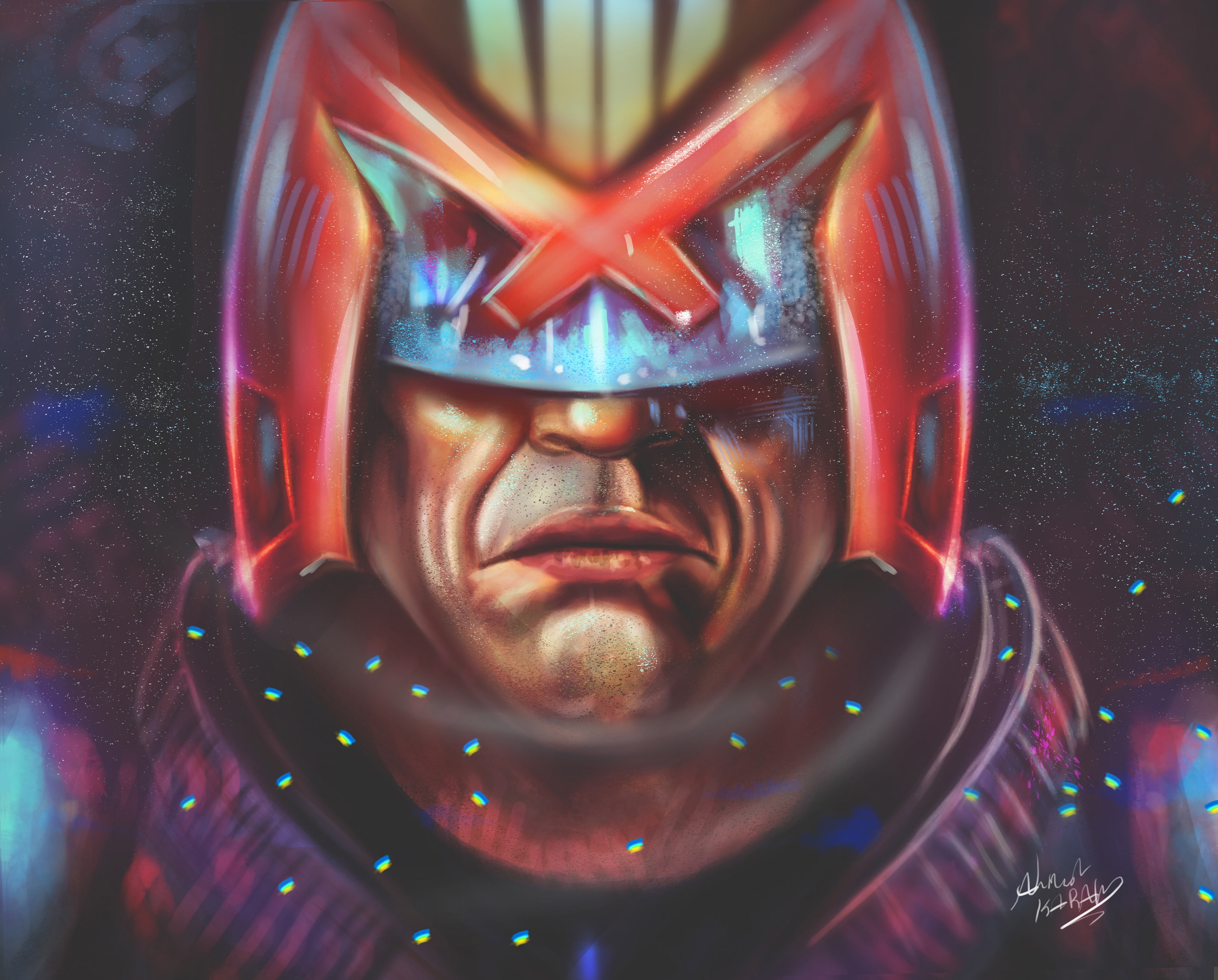 2K, Dredd, CGI, HD Wallpaper