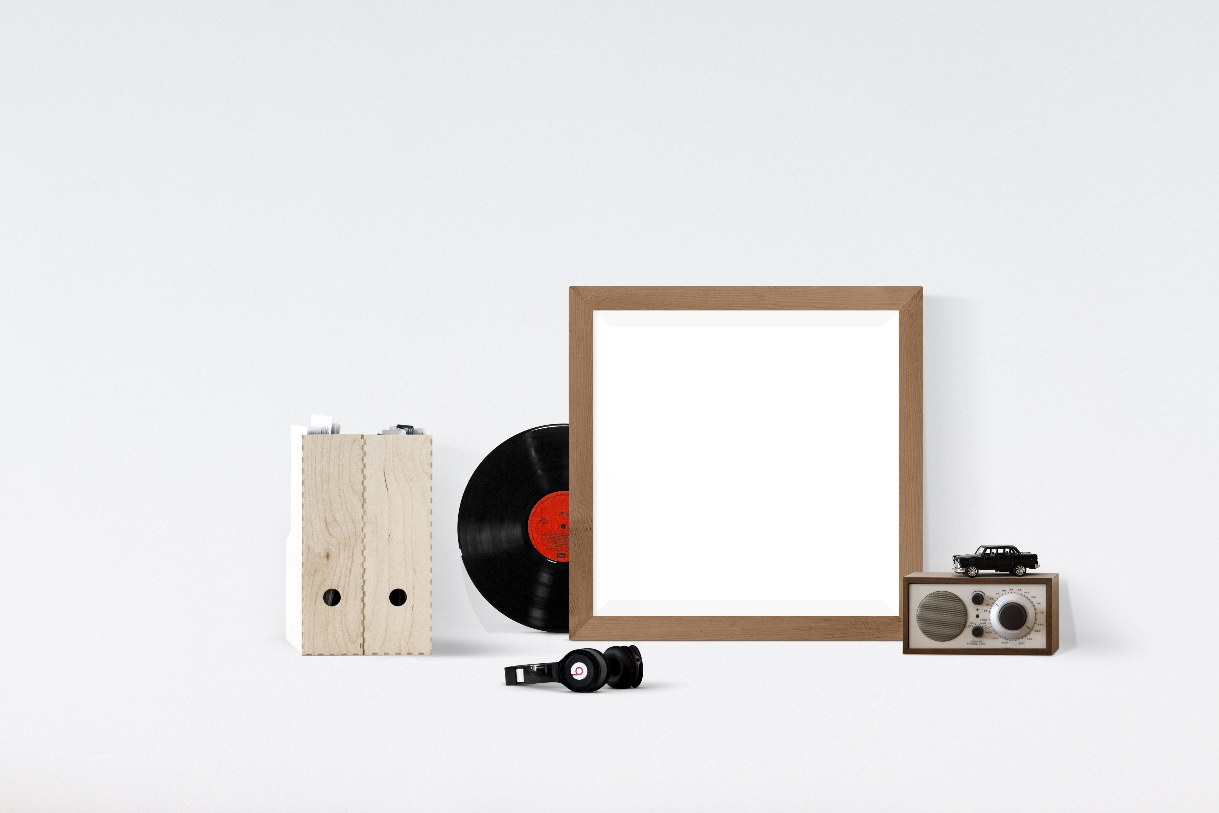 close-up, studio shot, mock, music, wall, template, retro styled, white background, poster, stock, picture, indoors, communication, canvas, 5K, interior, HD Wallpaper