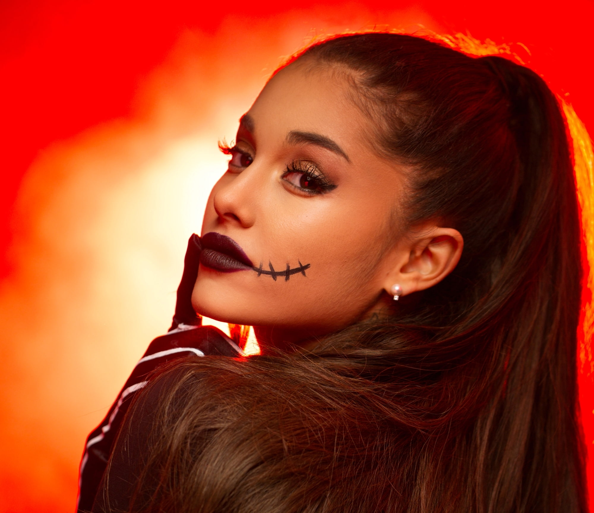 Ariana Grande, singer, 1080P, look, HD Wallpaper