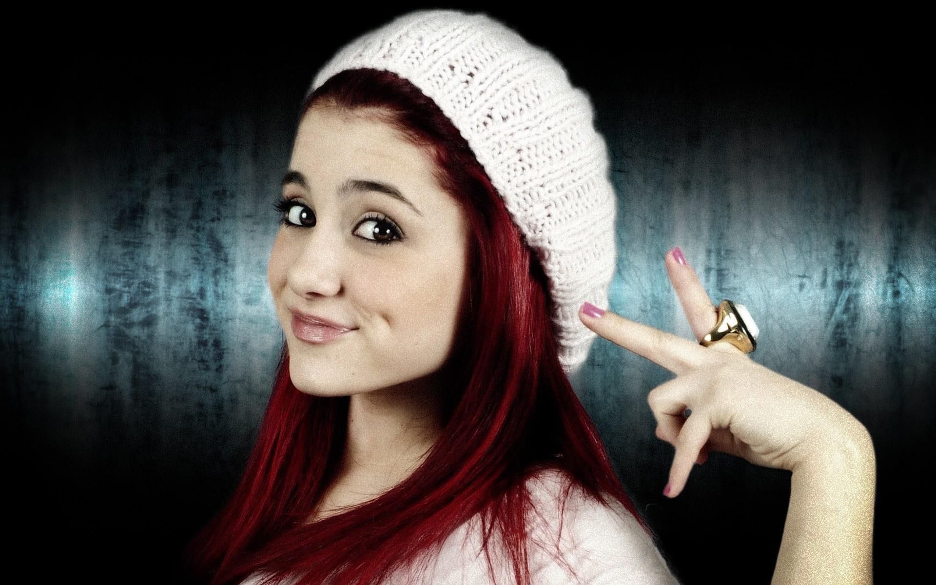 actress, celebrities, girls, grande, dimples, women, actresses, celebrity, 1080P, ariana grande, redheads, ariana, HD Wallpaper
