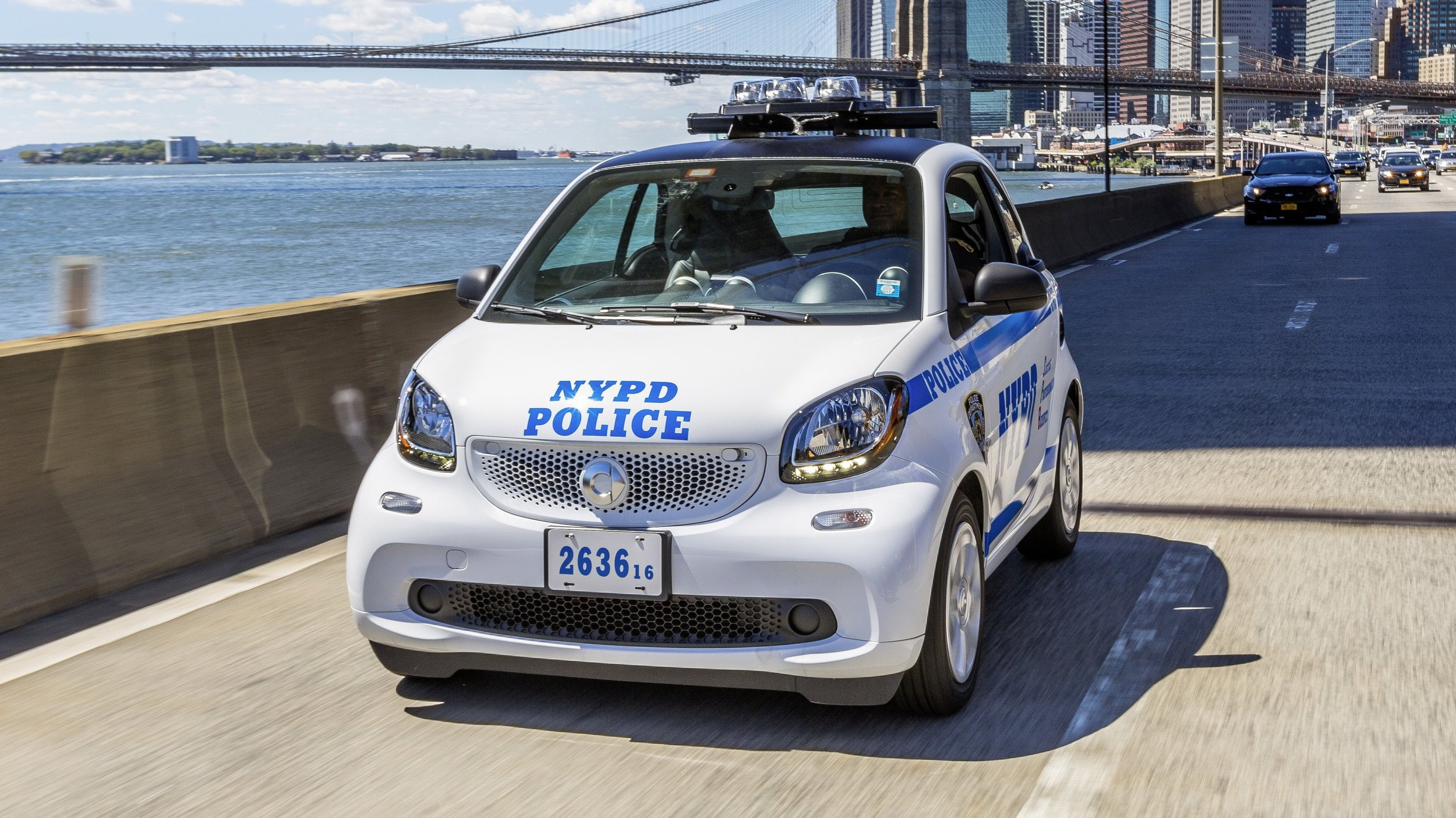 smart, 1080P, cars, fortwo, nypd, york, new, 2016, police, HD Wallpaper