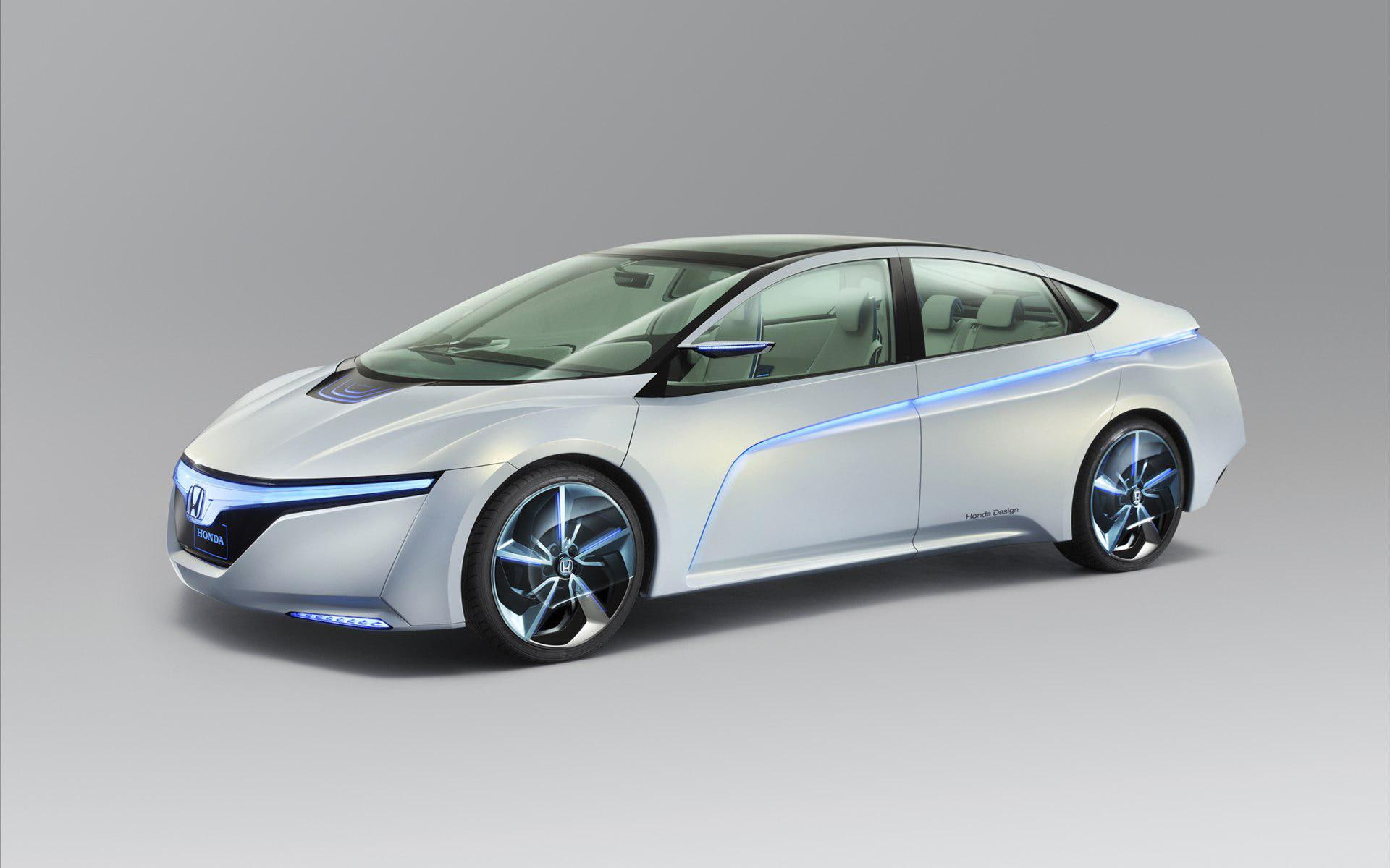 show, tokyo, 2011, mitsubishi, sedan, cars, honda, concept, white, 1080P, auto, car, HD Wallpaper