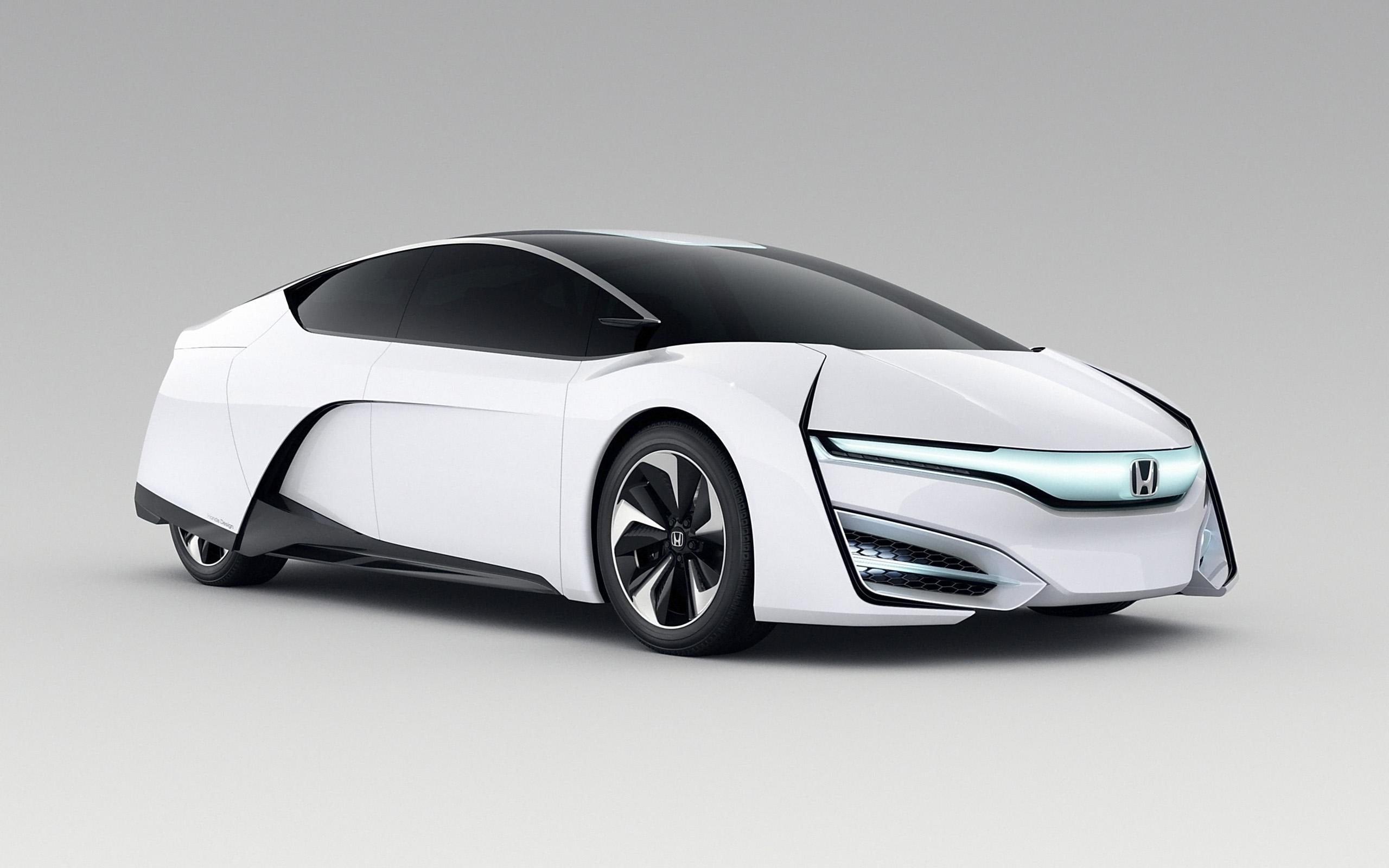 concept, cars, sports, white, honda, 2K, car, fcev, HD Wallpaper