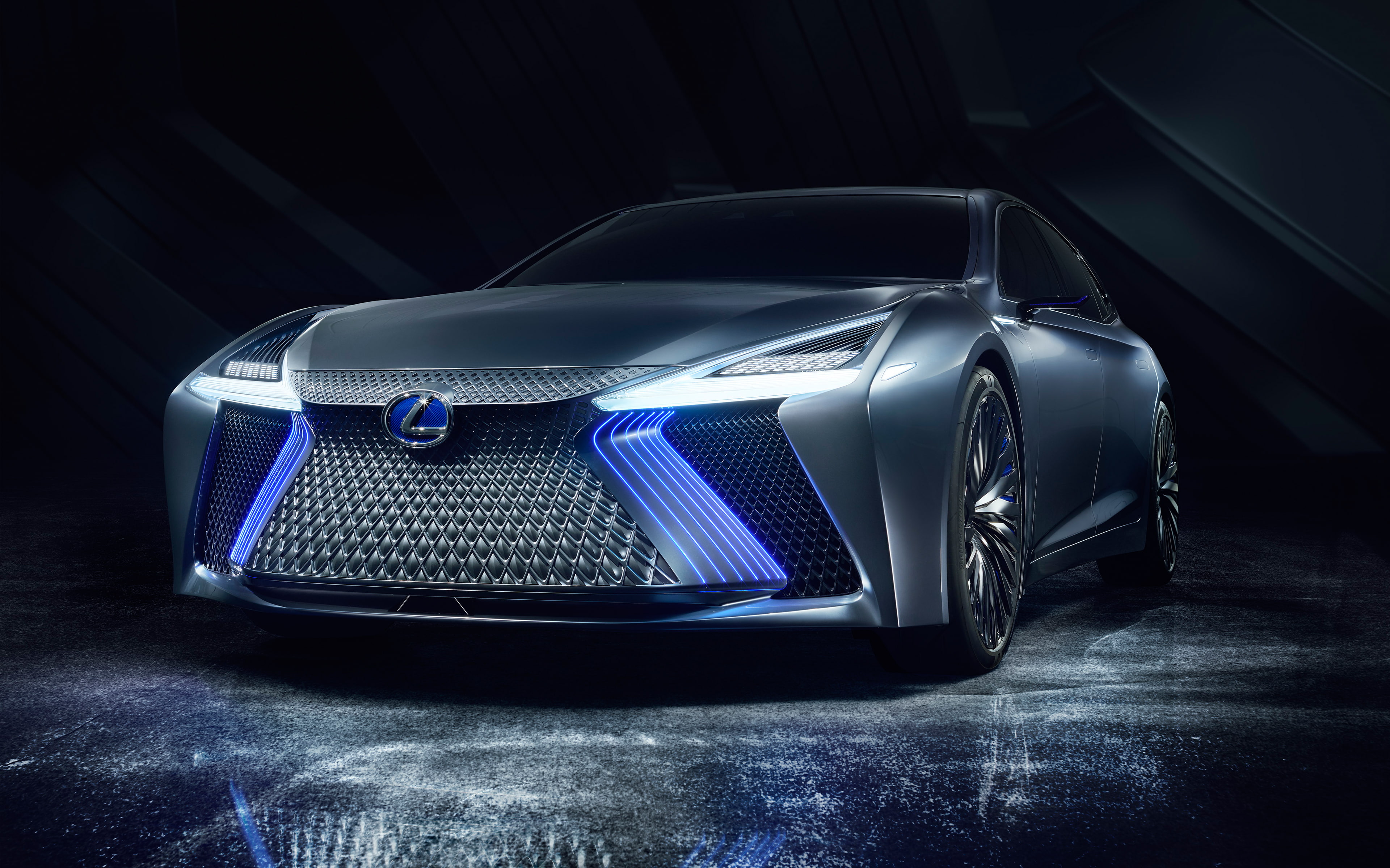 chrome, modern, no people, 2017, technology, luxury, transportation, indoors, Plus, motor vehicle, 4K, land vehicle, mode of transportation, speed, Tokyo, HD Wallpaper