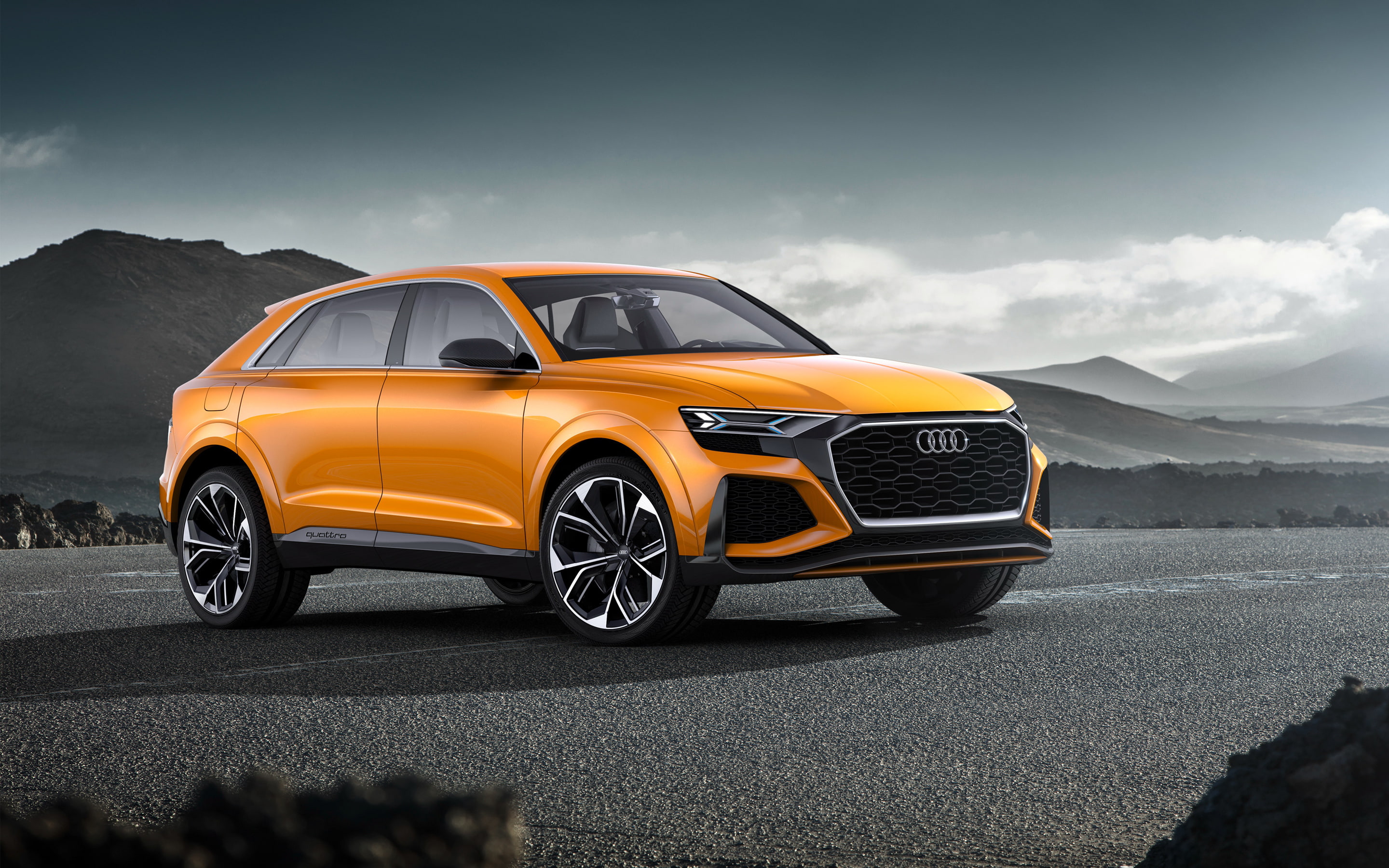 Sport, 2018, q, Concept, 2K, Audi, k, HD Wallpaper