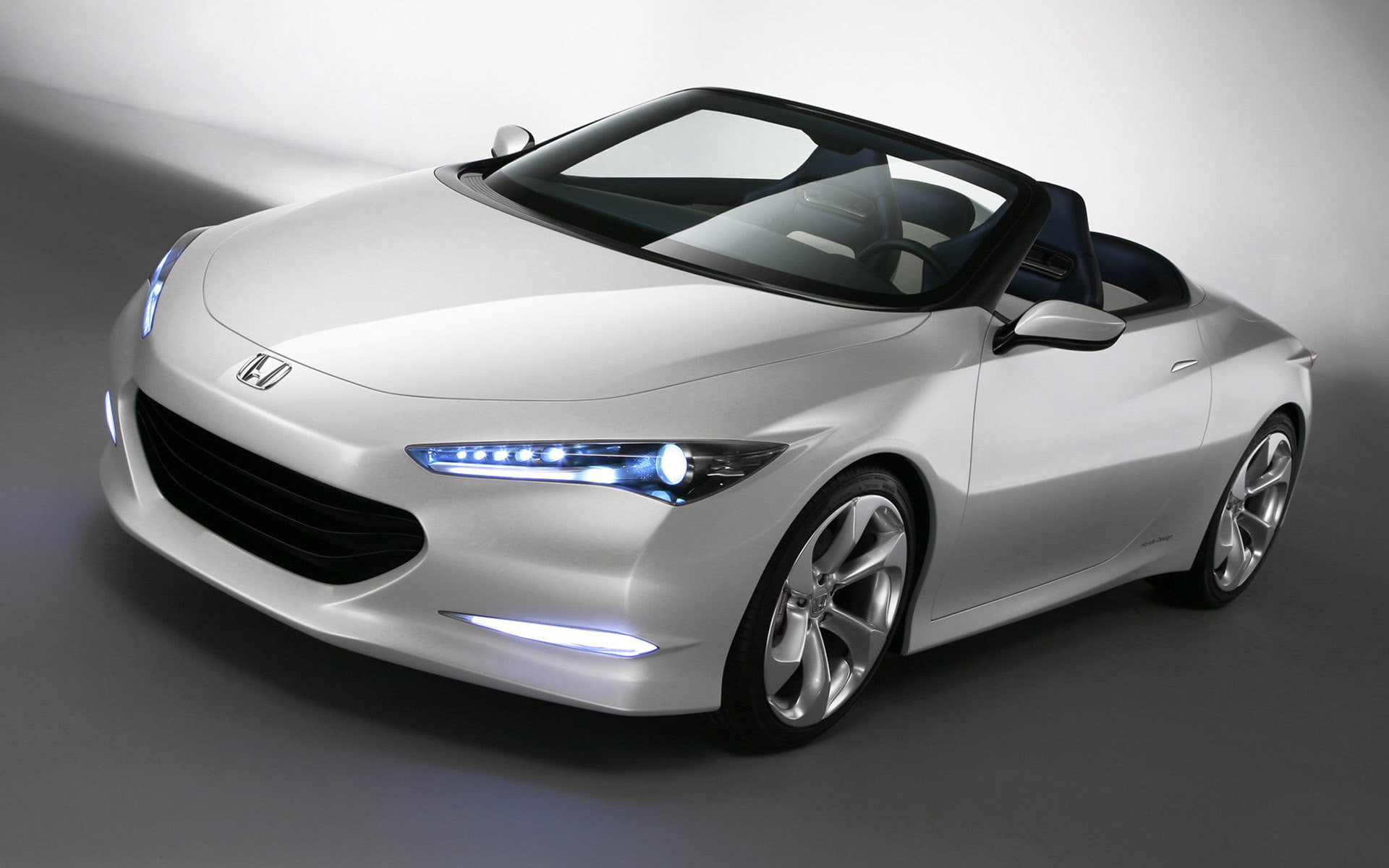 1080P, silver, concept, honda, car, HD Wallpaper