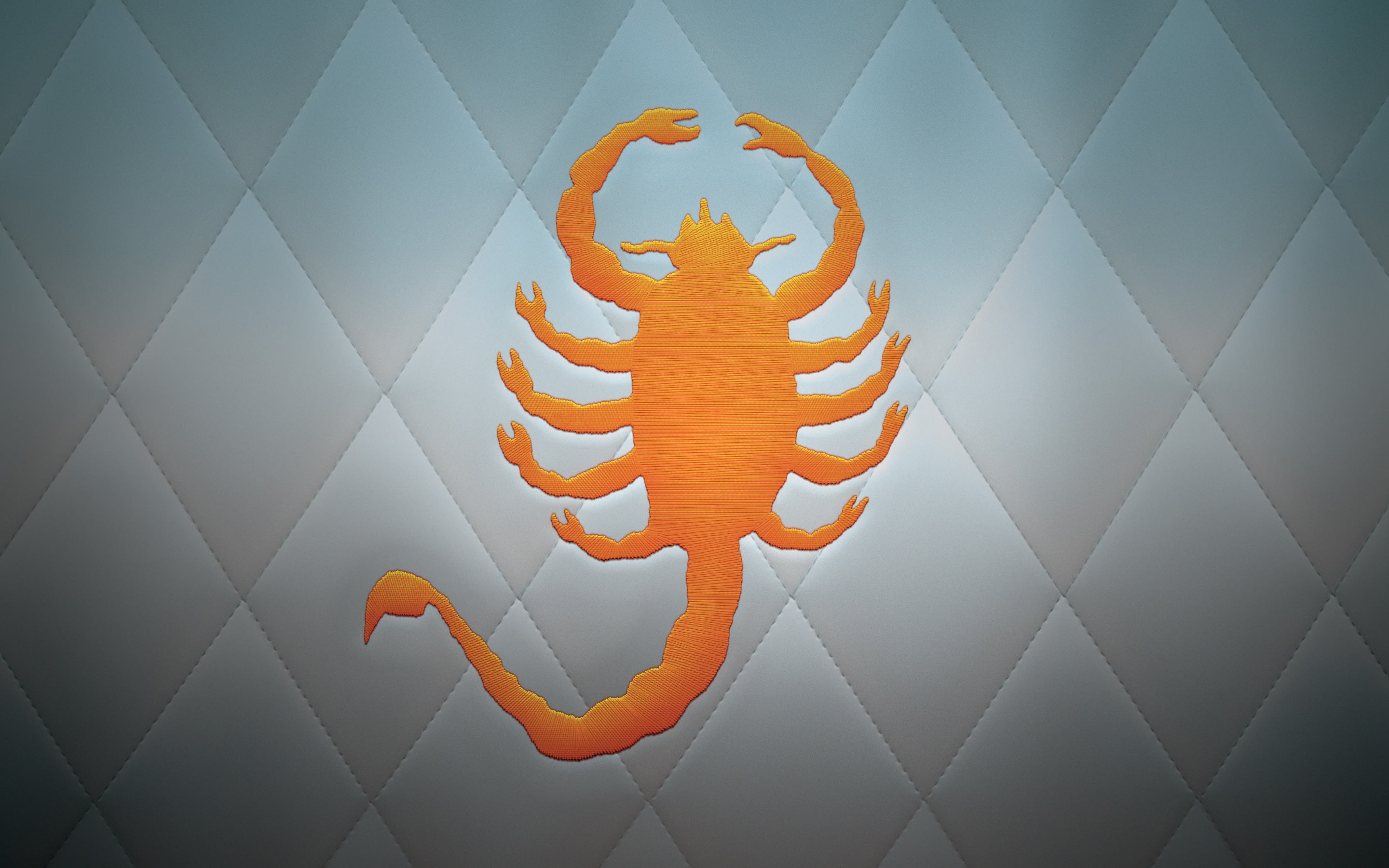simple, no people, scorpions, white color, Drive, animal, close-up, orange color, vertebrate, nature, orange, creativity, hanging, indoors, flooring, low angle view, HD Wallpaper