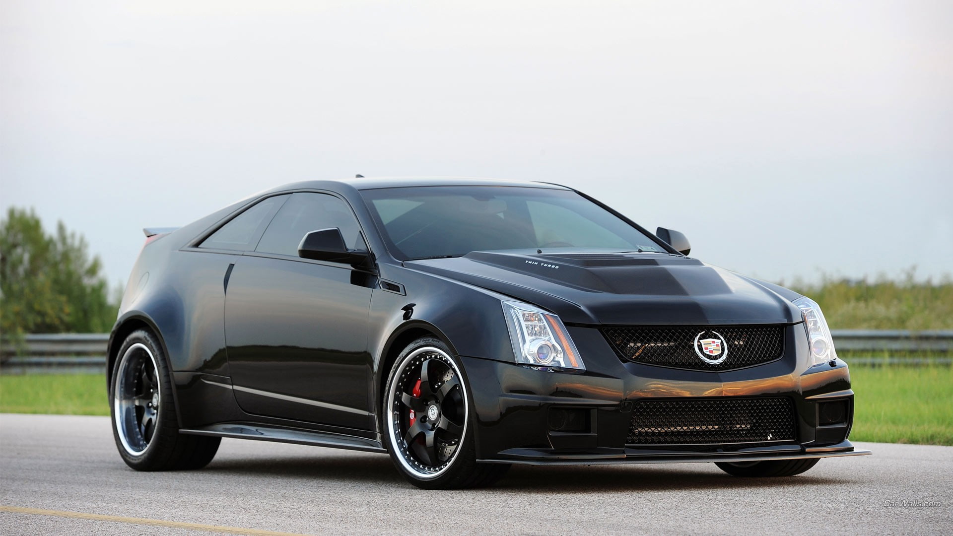 black cars, vehicle, Cadillac, Cadillac CTS-V, 1080P, car, HD Wallpaper