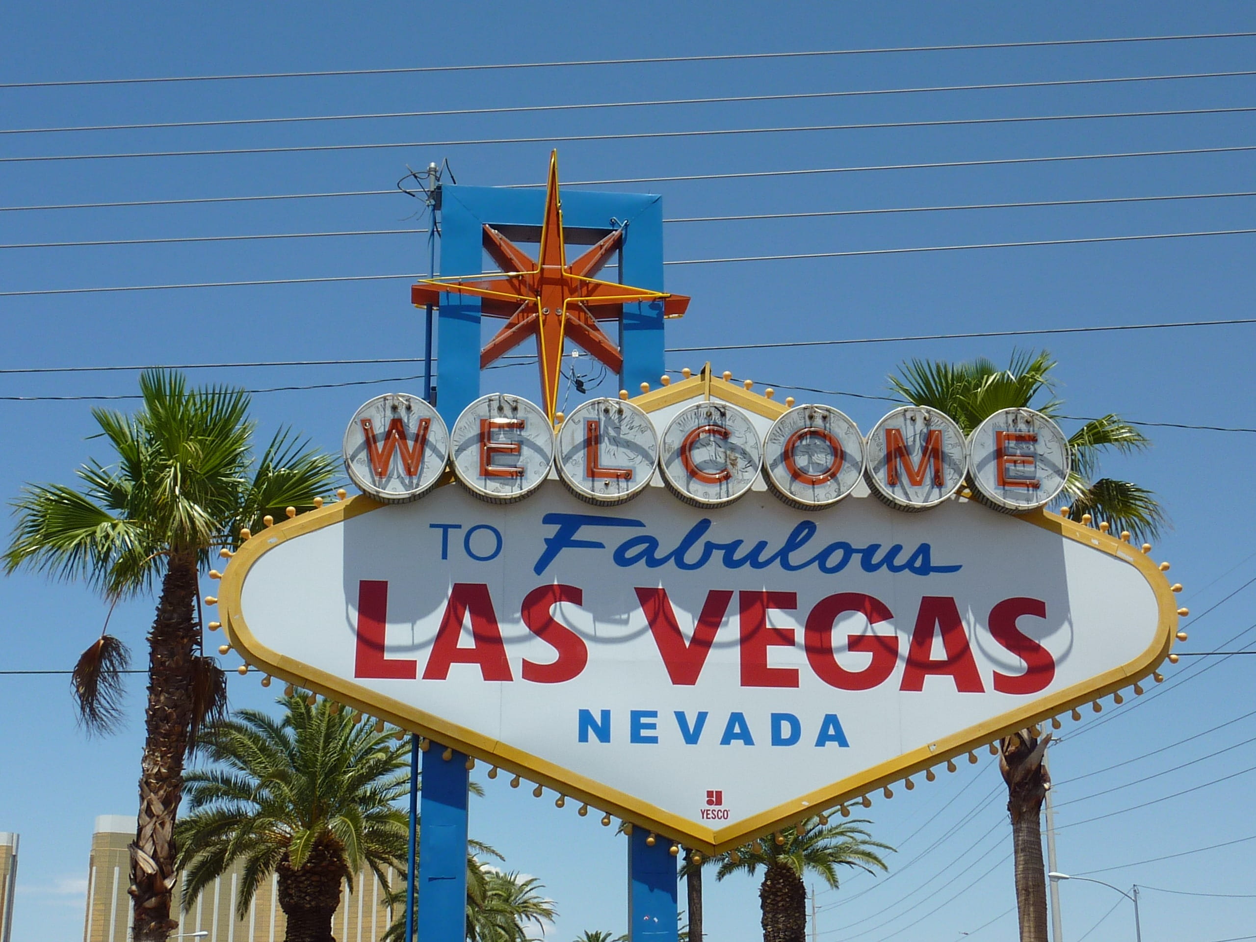 Gateway, outdoors, sky, blue, communication, sign, no people, casino, text, script, welcome, nature, day, las, Shield, information, road, Characters, guidance, HD Wallpaper