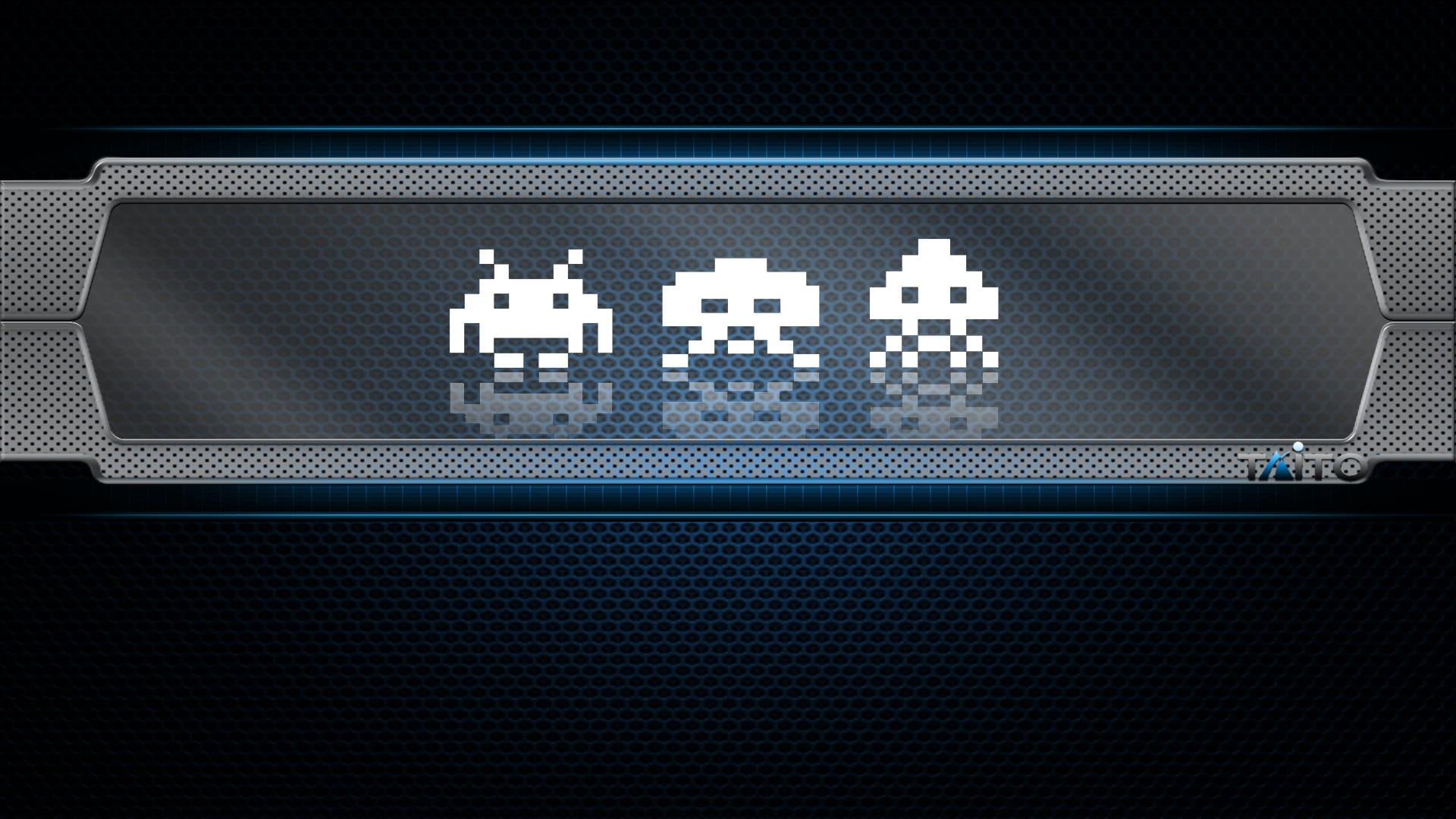 1080P, game, old, skool, space invader, taito, gamer, games, arcade, HD Wallpaper