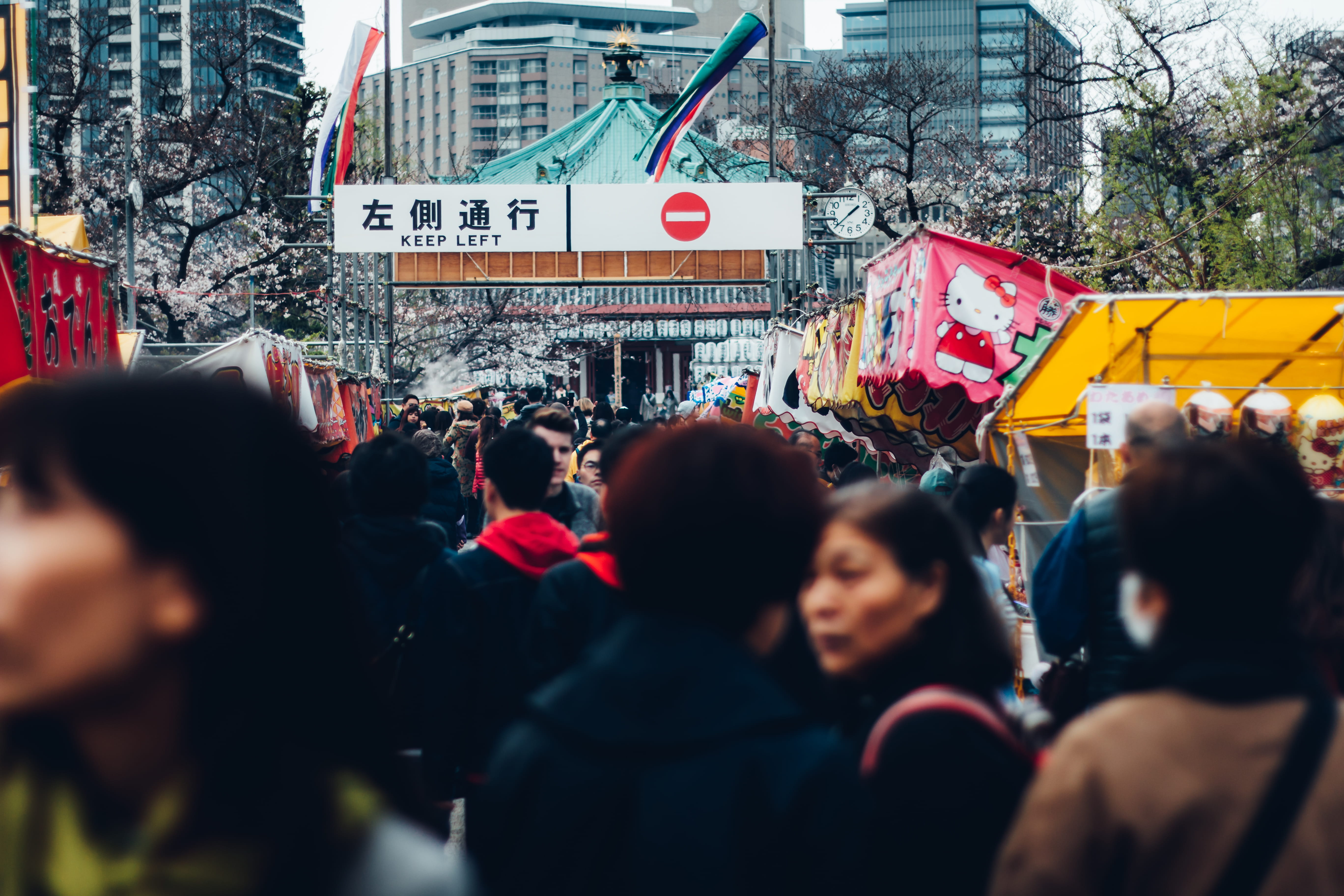 5K, day, street, communication, real people, travel, people, vacation, architecture, festival, women, urban, holiday, standing, 2 uenokoen, town, outdoors, HD Wallpaper