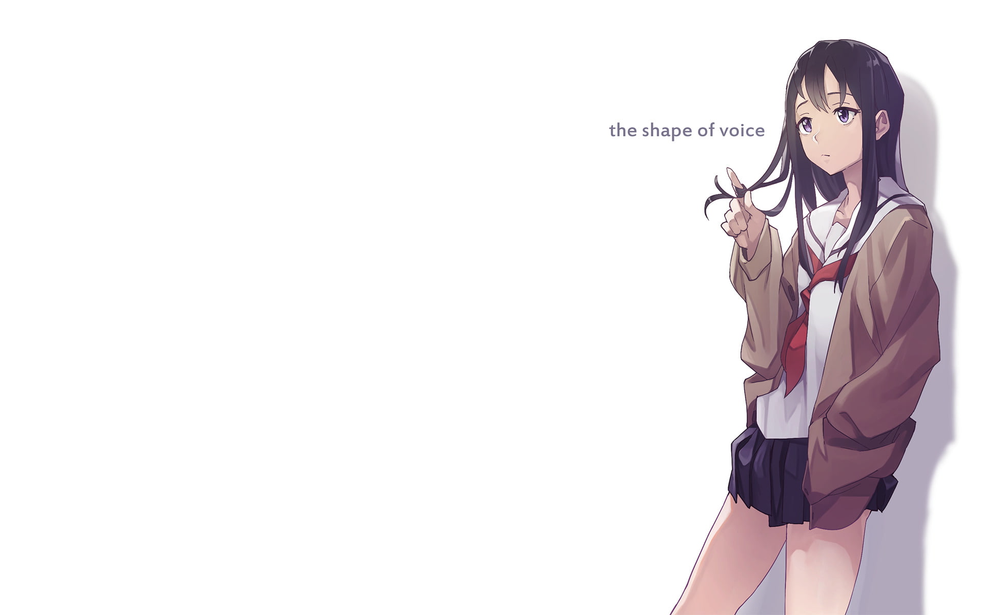 1080P, Anime, Naoka Ueno, Koe No Katachi, HD Wallpaper