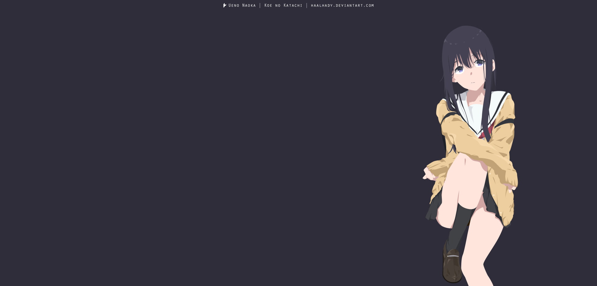 1080P, Naoka Ueno, Koe No Katachi, Anime, HD Wallpaper