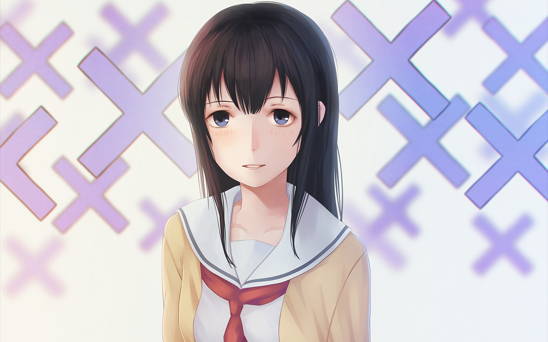 Koe No Katachi, Anime, 1080P, Naoka Ueno, HD Wallpaper