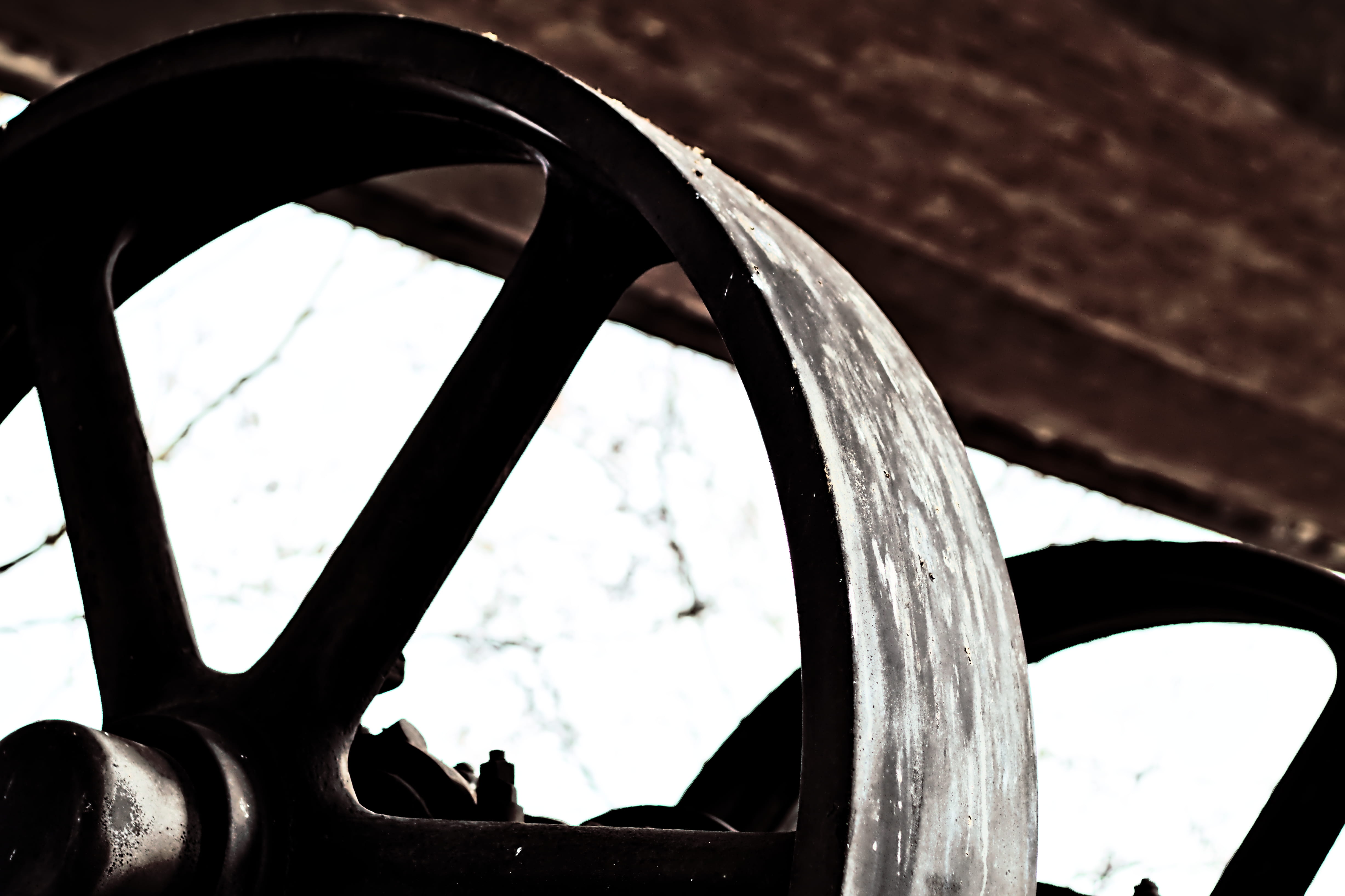 nature, machine, building, axle, mode of transportation, outdoors, ebersbach an der fils, rust, architecture, wheel, iron - metal, gong, abandoned, focus on foreground, HD Wallpaper