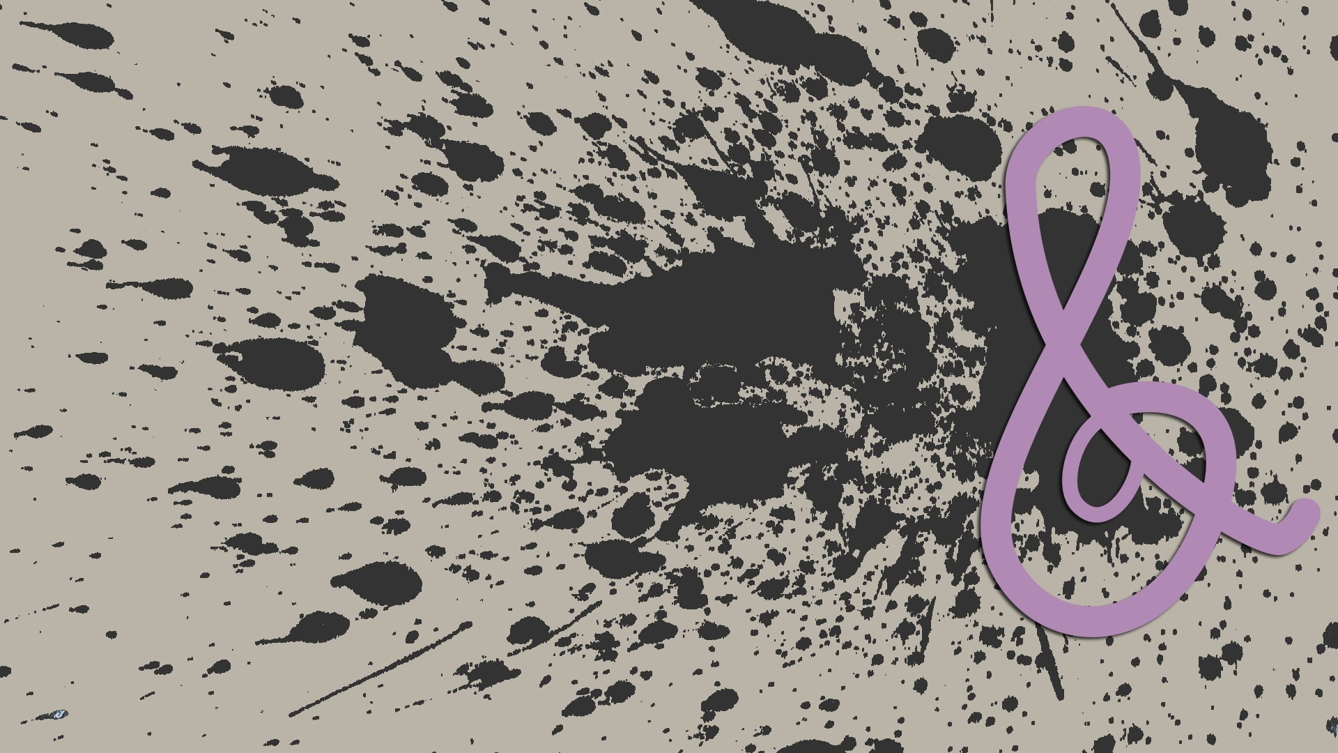 domestic animals, spotted, day, pattern, white color, wall - building feature, paint splatter, indoors, animal, black color, purple, 1080P, HD Wallpaper