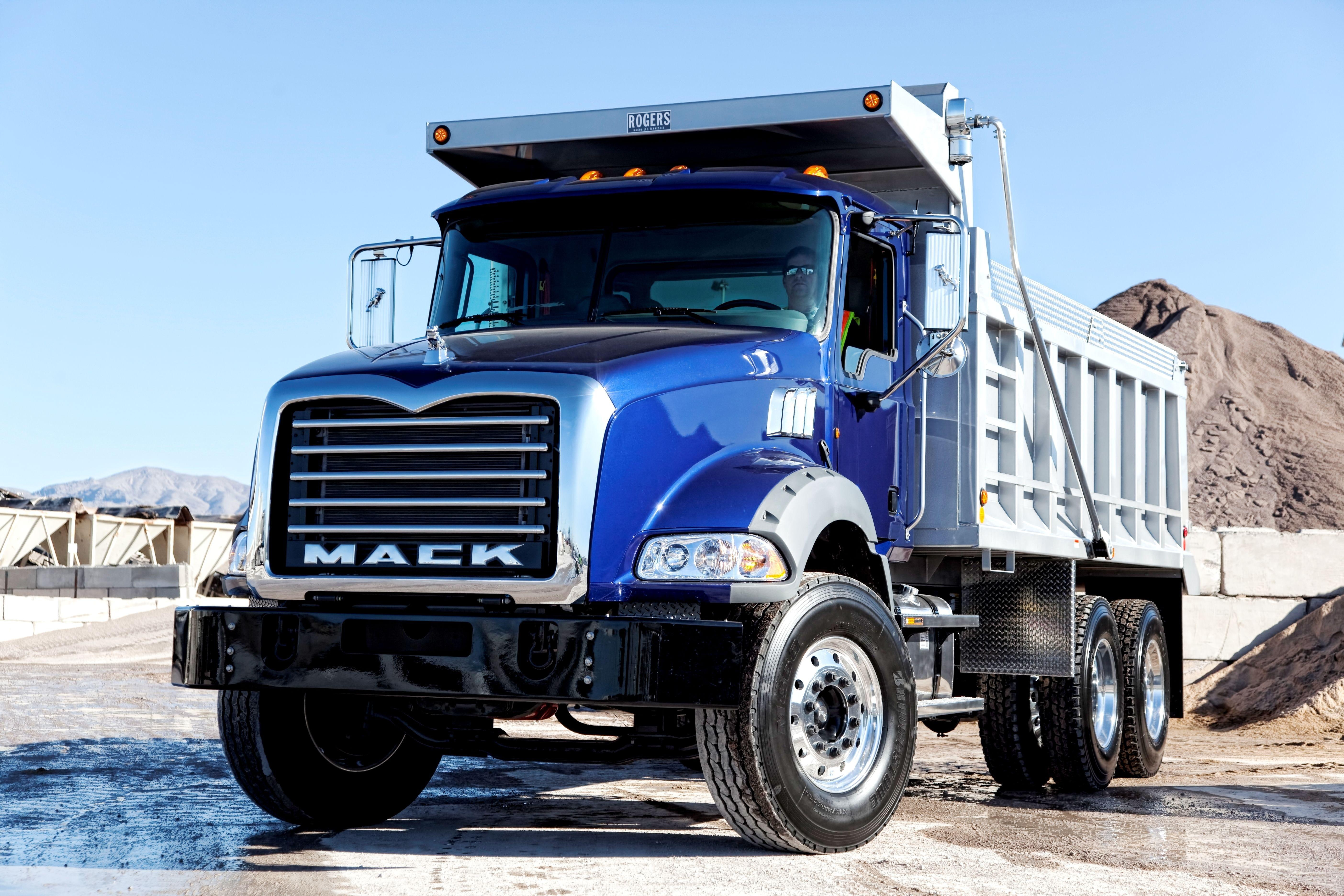 mack trucks, trucks, blue, 5K, mack, cars, HD Wallpaper