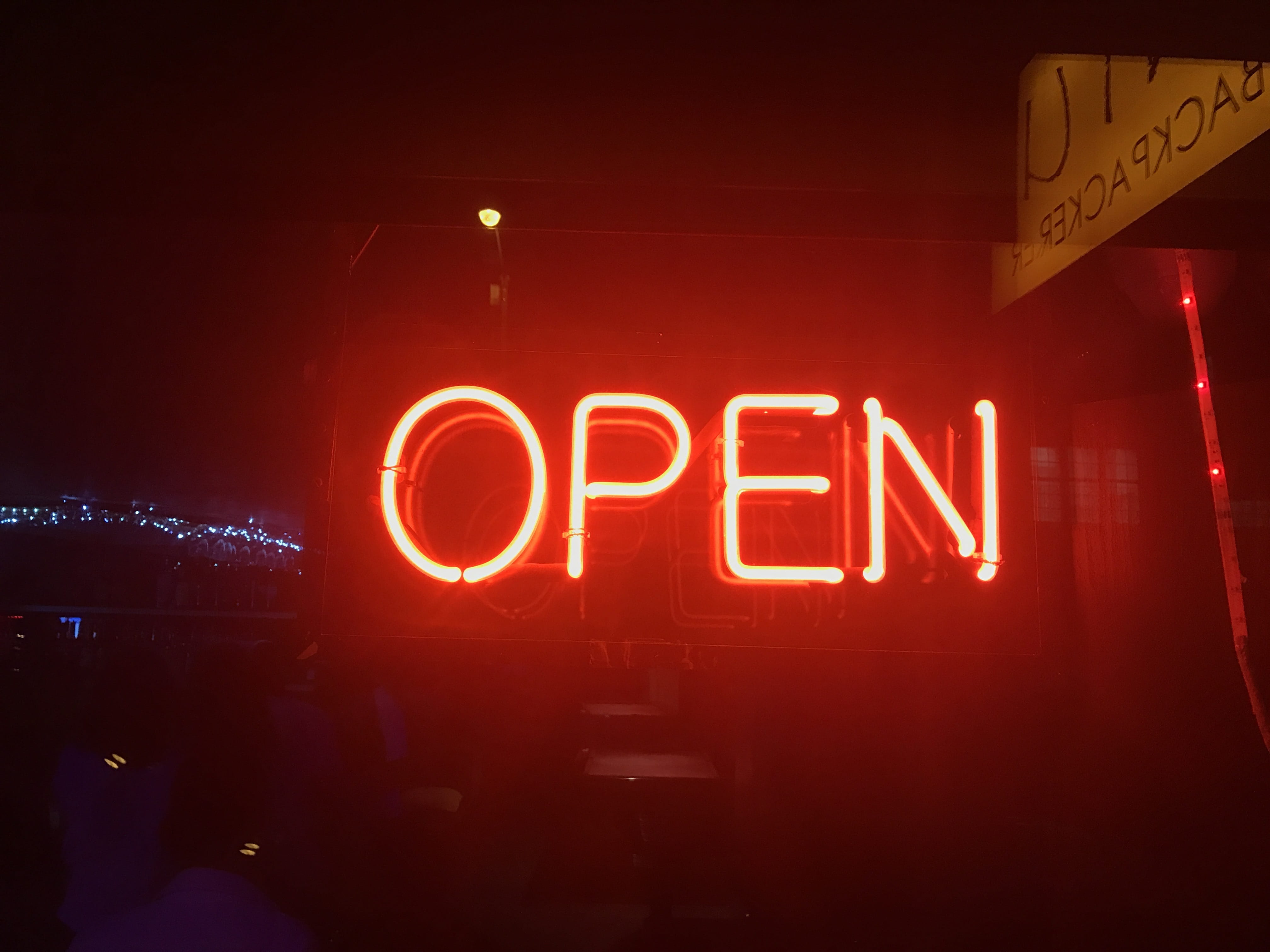 message, Light, Shield, Neon Light, night live, building exterior, red, night, Red, capital letter, western script, light - natural phenomenon, dark, glowing, HD Wallpaper