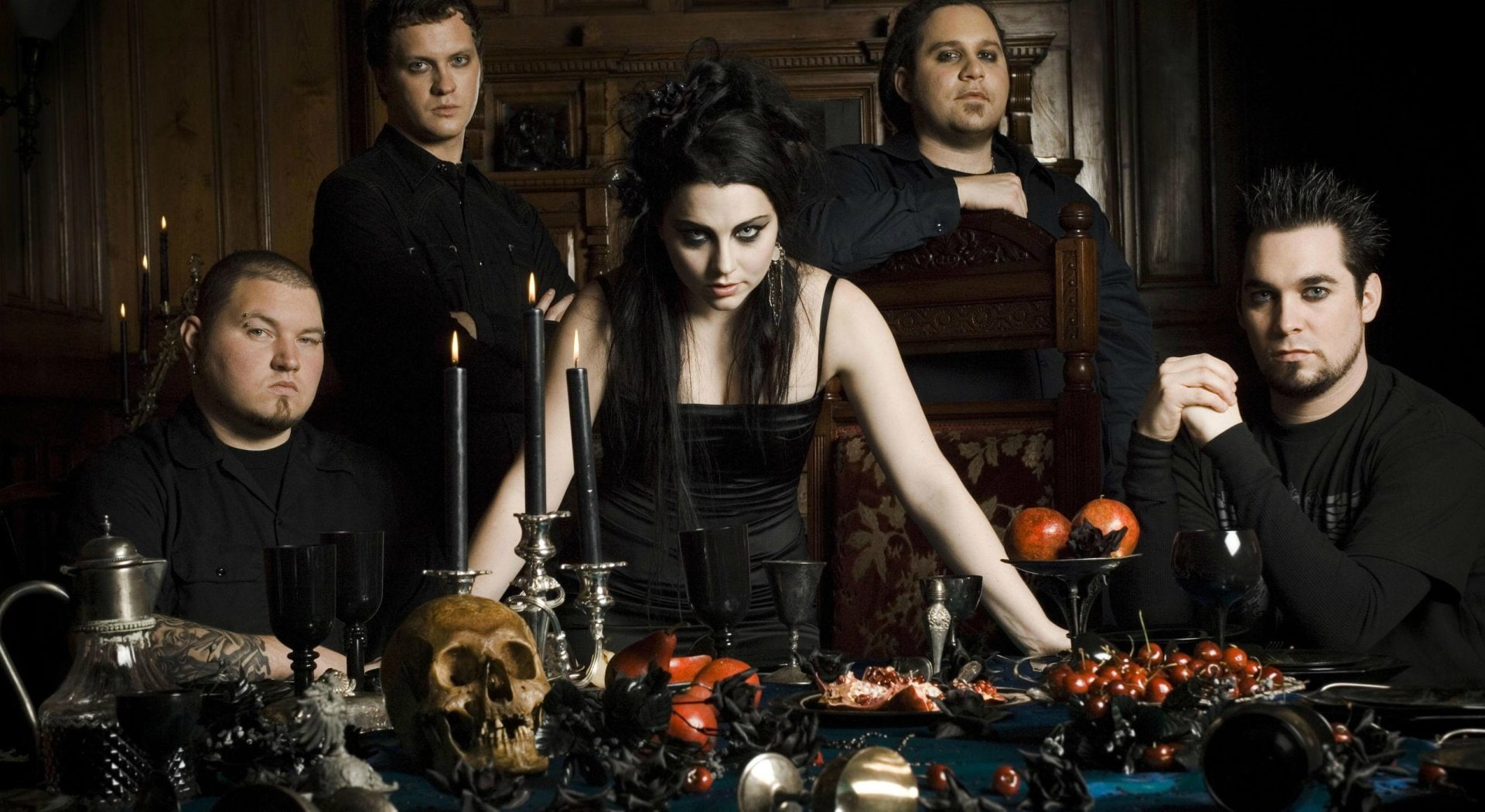Evanescence, Band (Music), 1080P, HD Wallpaper