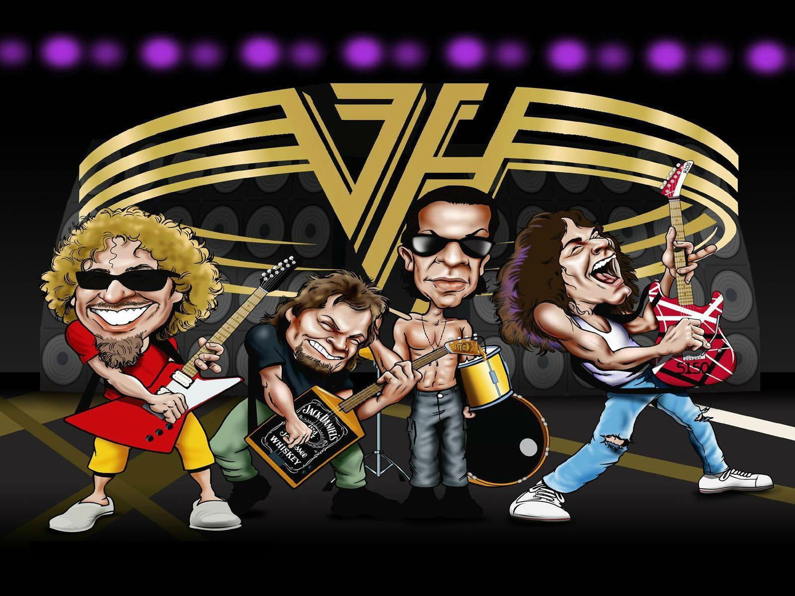 720P, van halen, HD Wallpaper