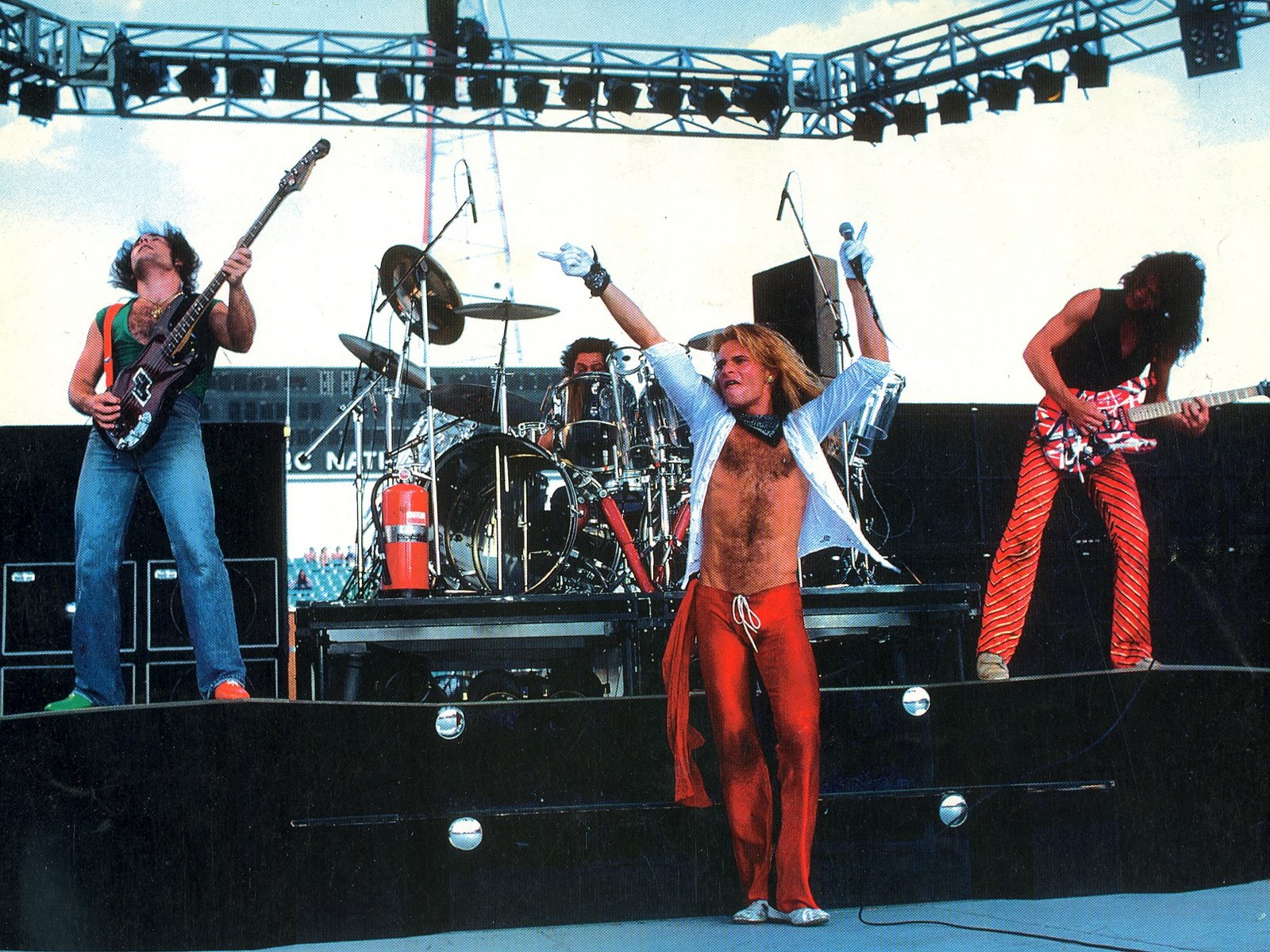 metal, bands, van, heavy, concert, hard, rock, halen, 720P, guitar, HD Wallpaper