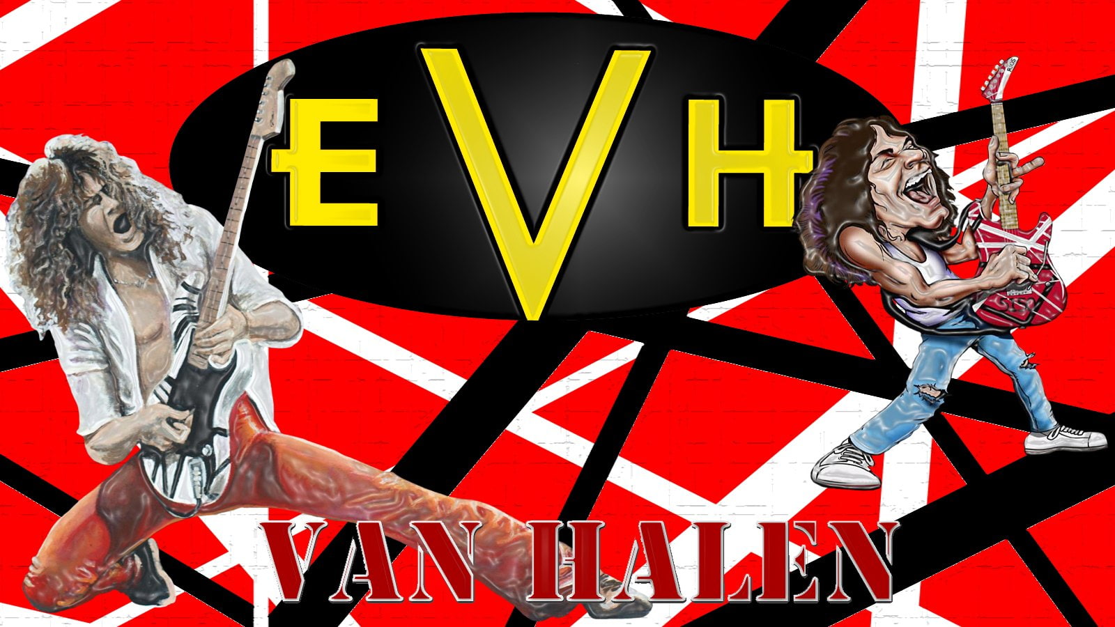 Van Halen, 720P, Rock, Music, Rock (Music), HD Wallpaper