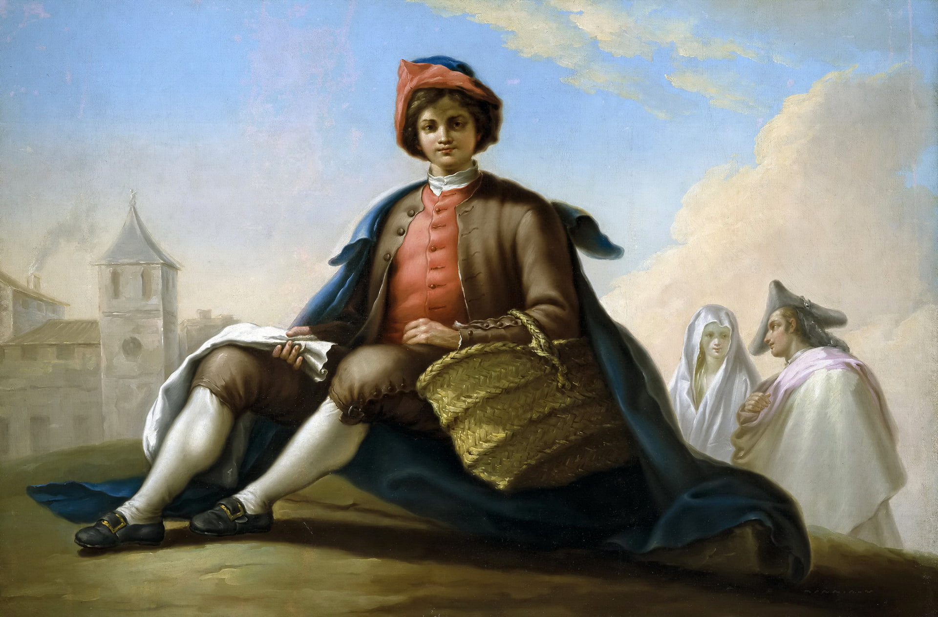 basket, Camper Boy, genre, Bayeux and Subias, picture, Ramon, 1080P, cloak, HD Wallpaper