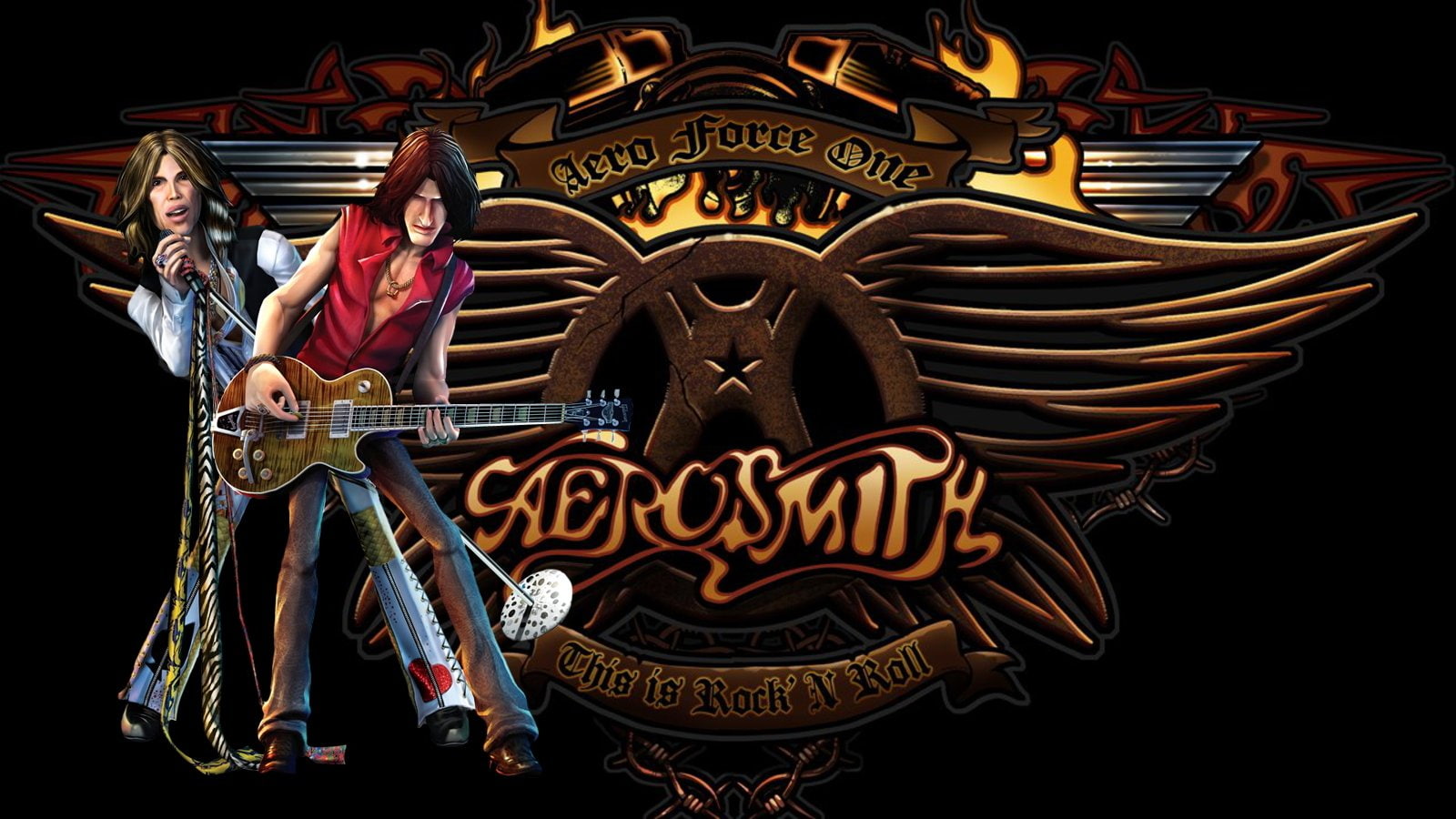 720P, Band (Music), Aerosmith, Steve Tyler, HD Wallpaper