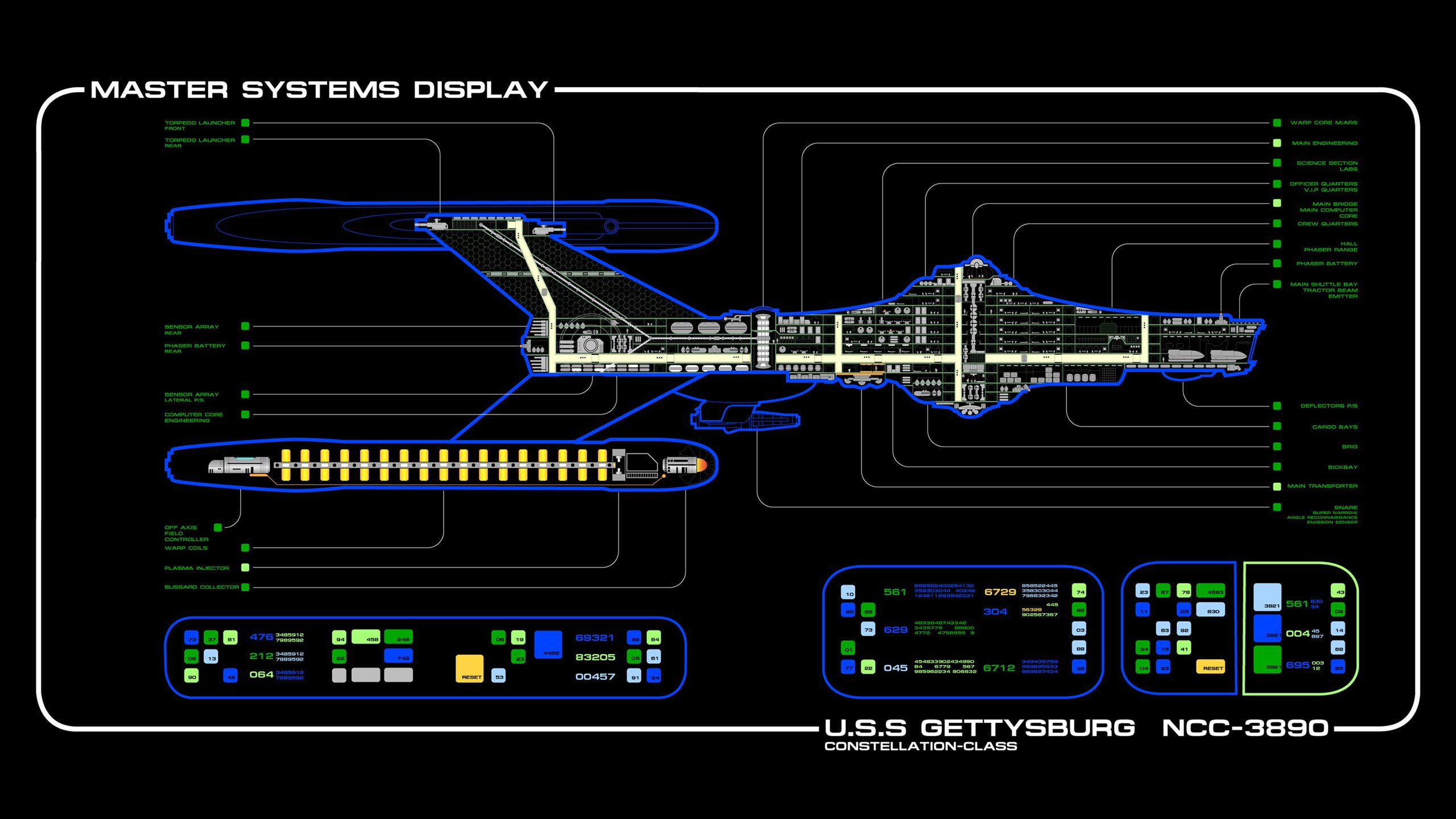 2K, indoors, control, Star Trek, design element, technology, neon, connection, illuminated, symbol, LCARS, computer icon, sign, screen, complexity, blue, HD Wallpaper