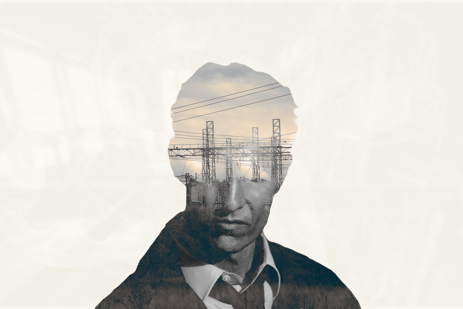 True Detective, Matthew mcgonnery, Double Exposure, 1080P, HD Wallpaper