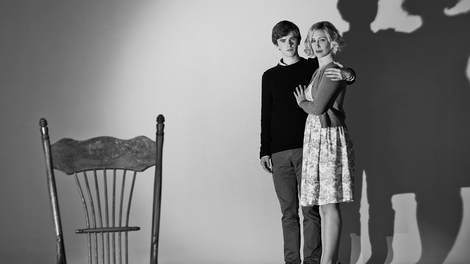 TV Show, 1080P, Vera Farmiga, Bates Motel, Freddie Highmore, HD Wallpaper