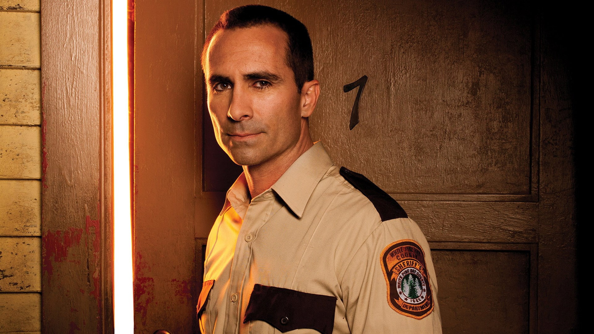 bates motel, portrait, young adult, body part, headshot, clothing, government, serious, law, adult, military, men, looking at camera, 1080P, emotion, uniform, HD Wallpaper
