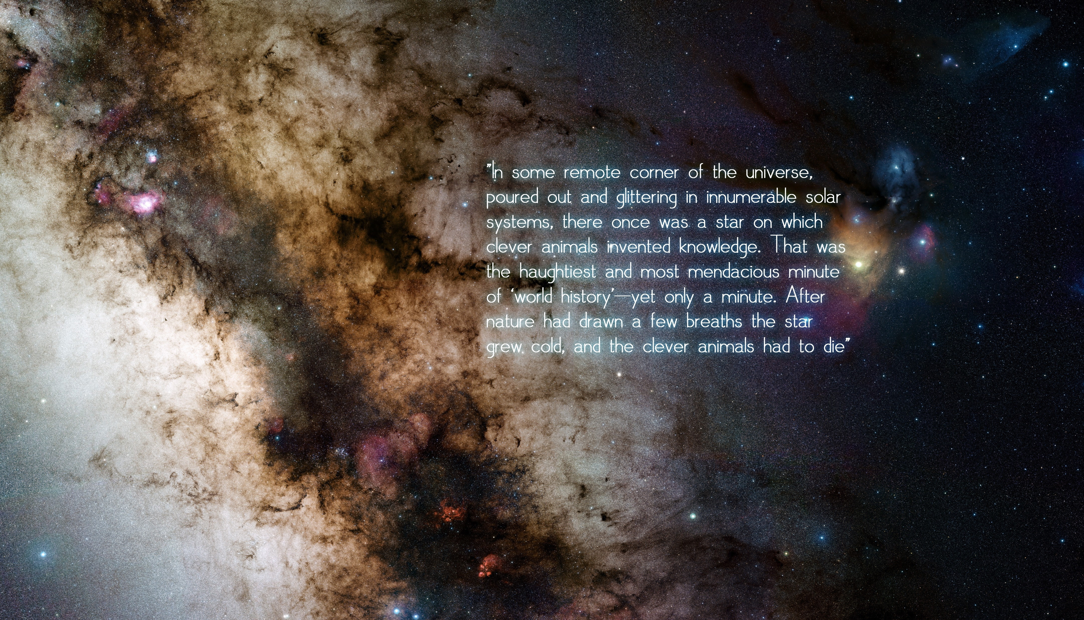 architecture, outdoors, message, no people, constellation, science, 4K, star - space, text, sky, night, illuminated, astronomy, universe space stars quote friedrich nietzsche philosophy, HD Wallpaper