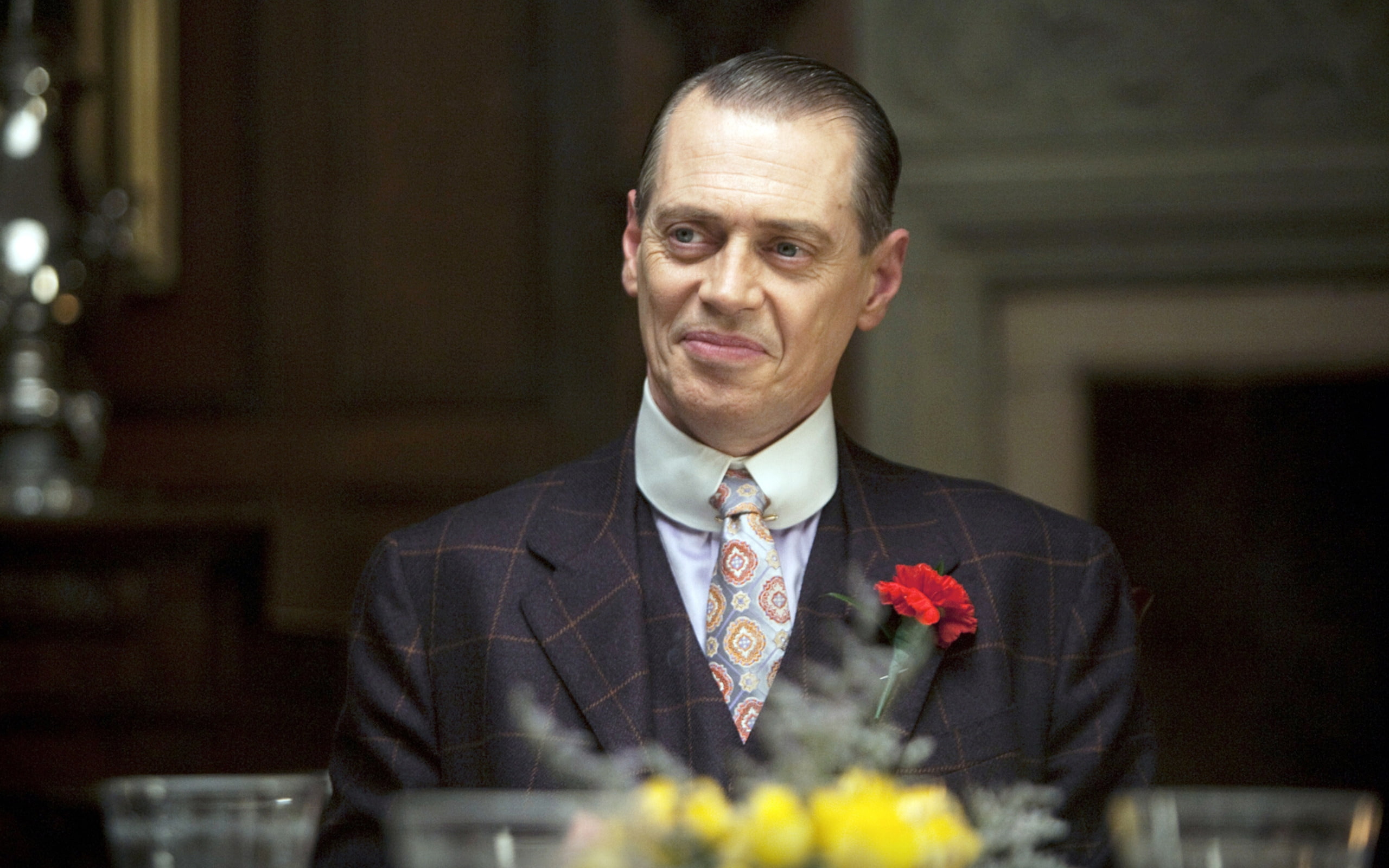 nucky, thompson, 2K, black, Boardwalk Empire, gray, suit, s, men, HD Wallpaper