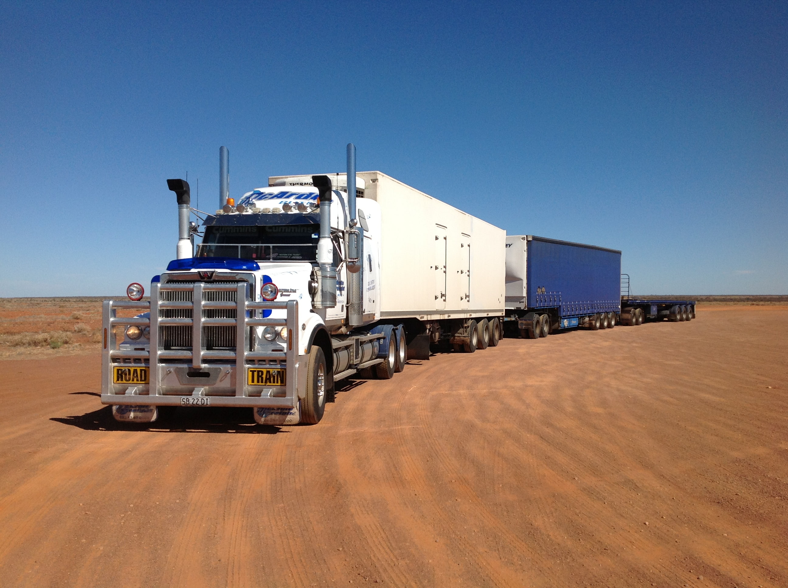 Road Train, 2K, Vehicles, Western Star, HD Wallpaper