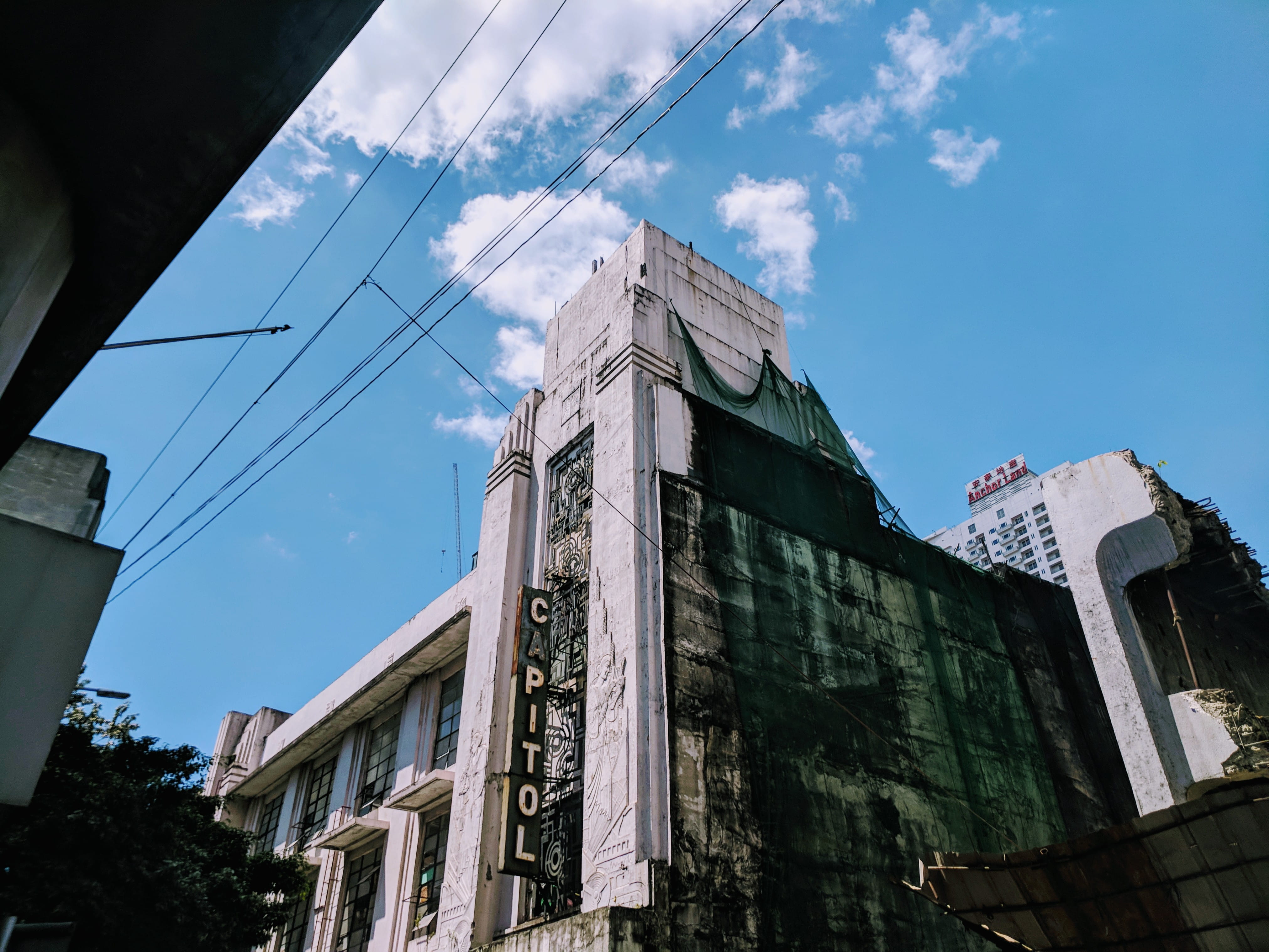 nature, damaged, no people, architecture, tree, philippines, abandoned, built structure, outdoors, low angle view, manila, old, cloud - sky, colonial, old architecture, HD Wallpaper