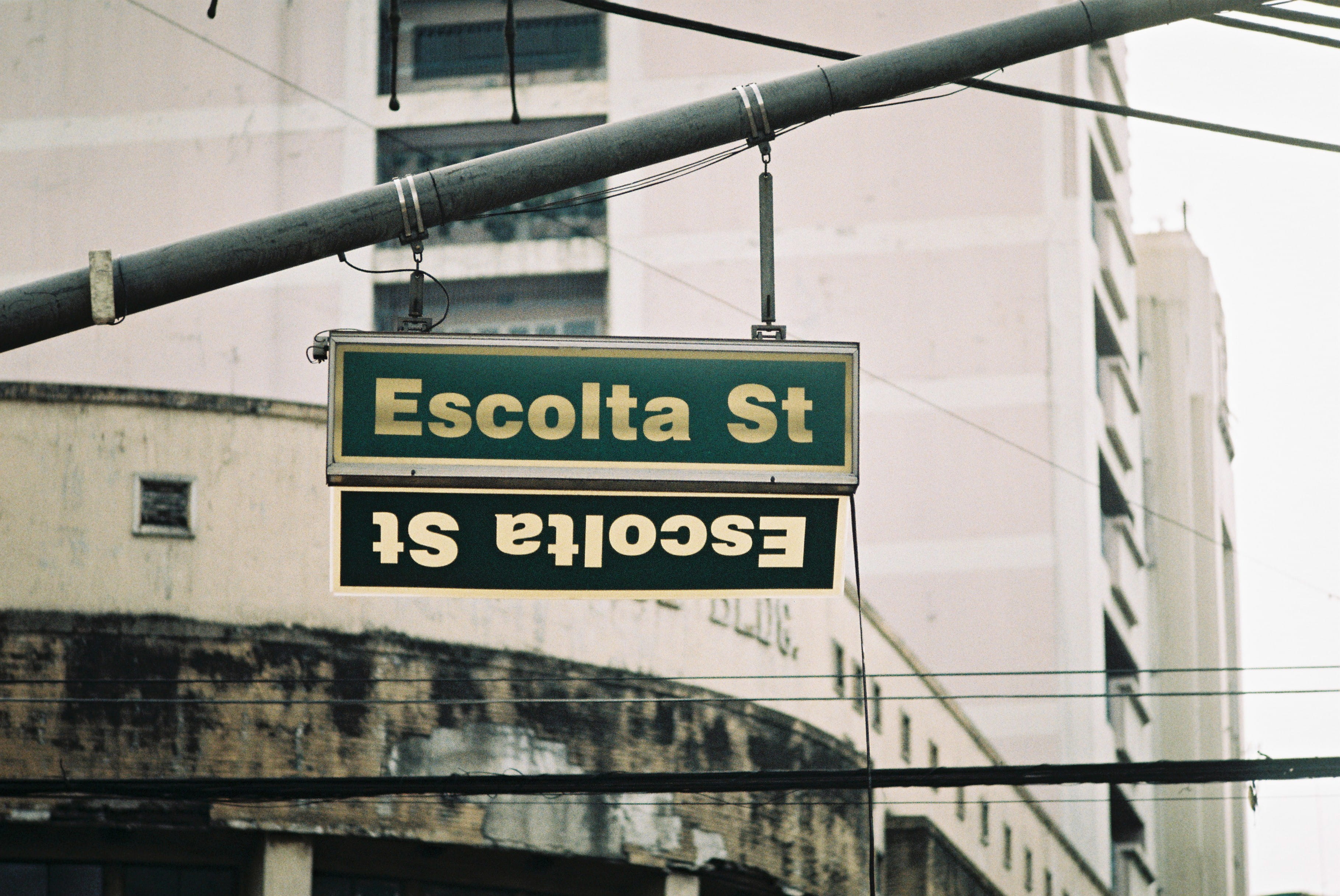 street, low angle view, art, information sign, no people, non-western script, text, philippines, sign, semiotics, film, script, information, 2K, built structure, HD Wallpaper