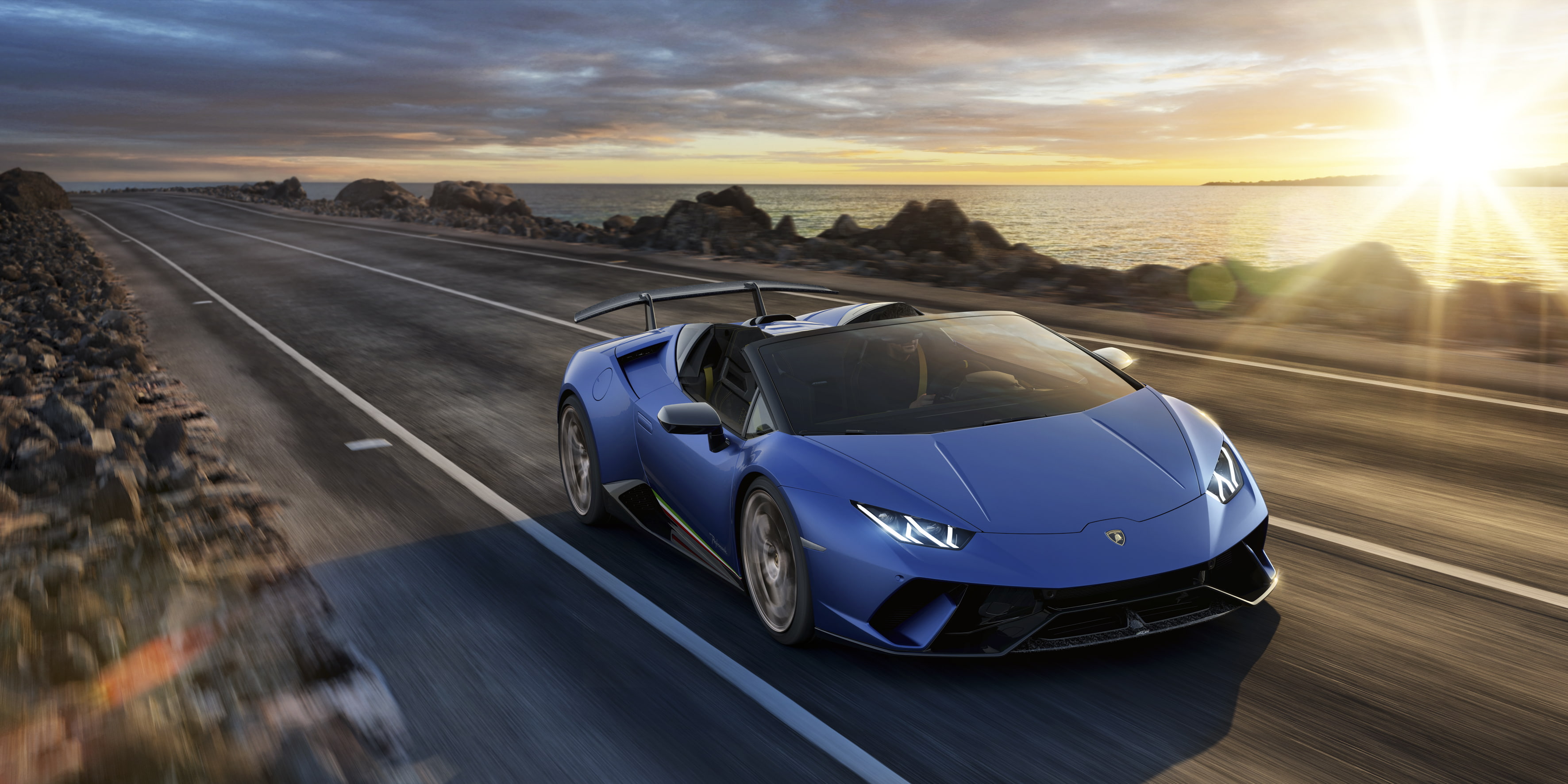 Geneva Motor Show, Lamborghini Huracan Performante Spyder, 2018, 4K, 2K, HD Wallpaper