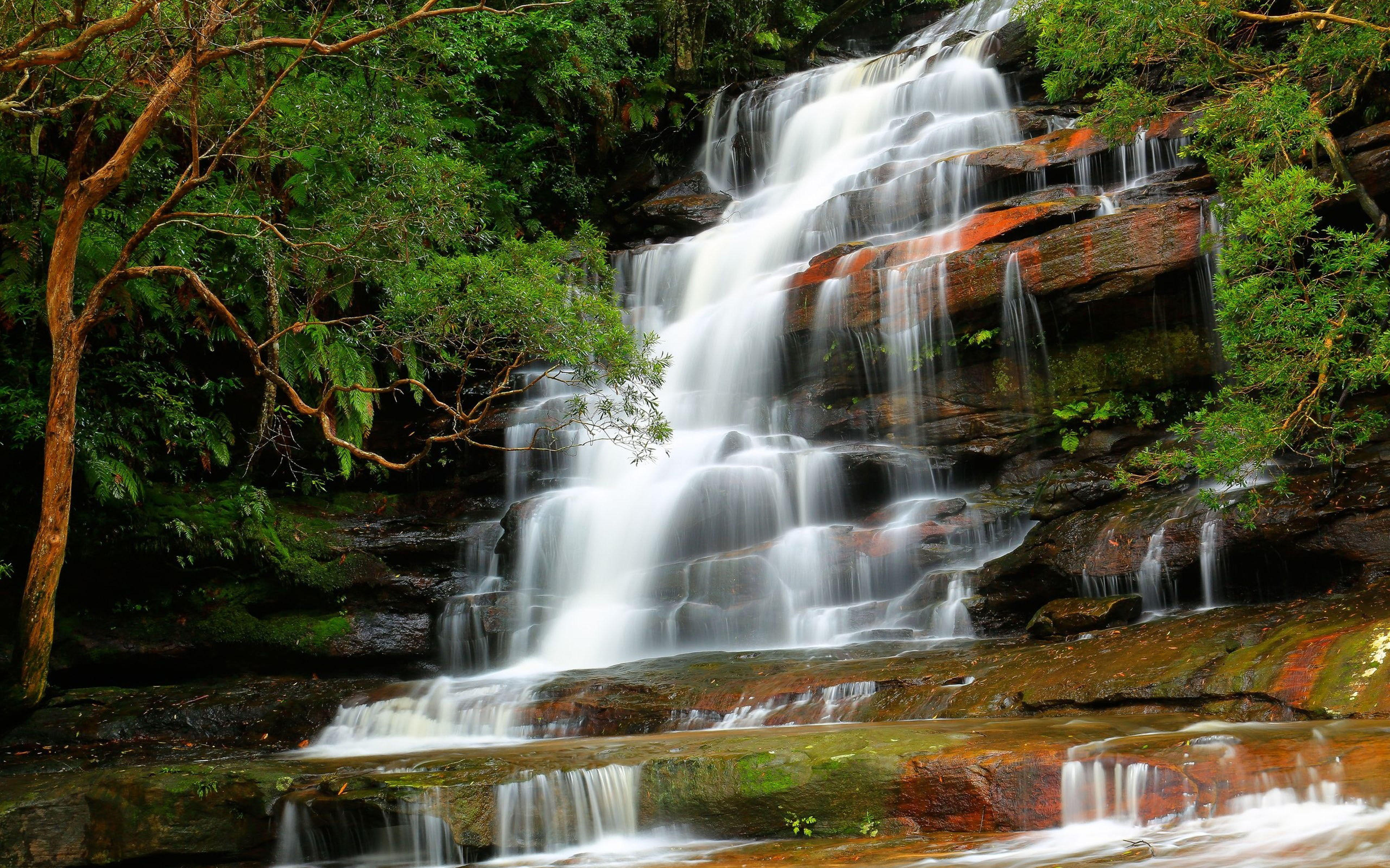 new, background, falls, water, hd, australia, desktop, somersby, 4K, wales, national, brisbane, park, south, HD Wallpaper