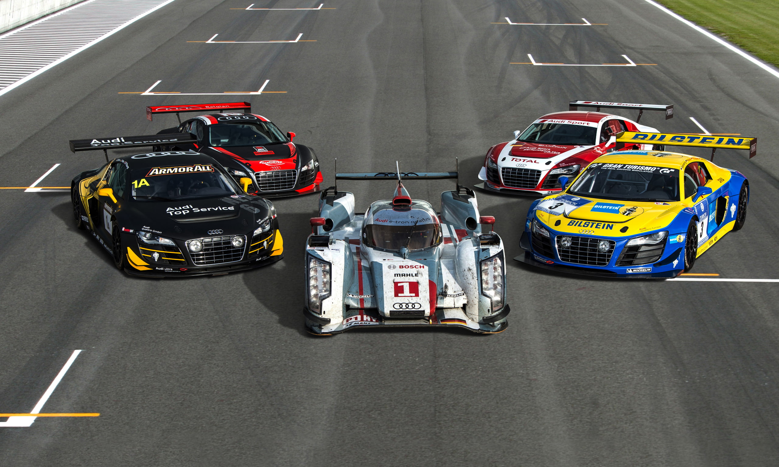 race cars, 2K, car, Audi R8 Type 42, vehicle, HD Wallpaper