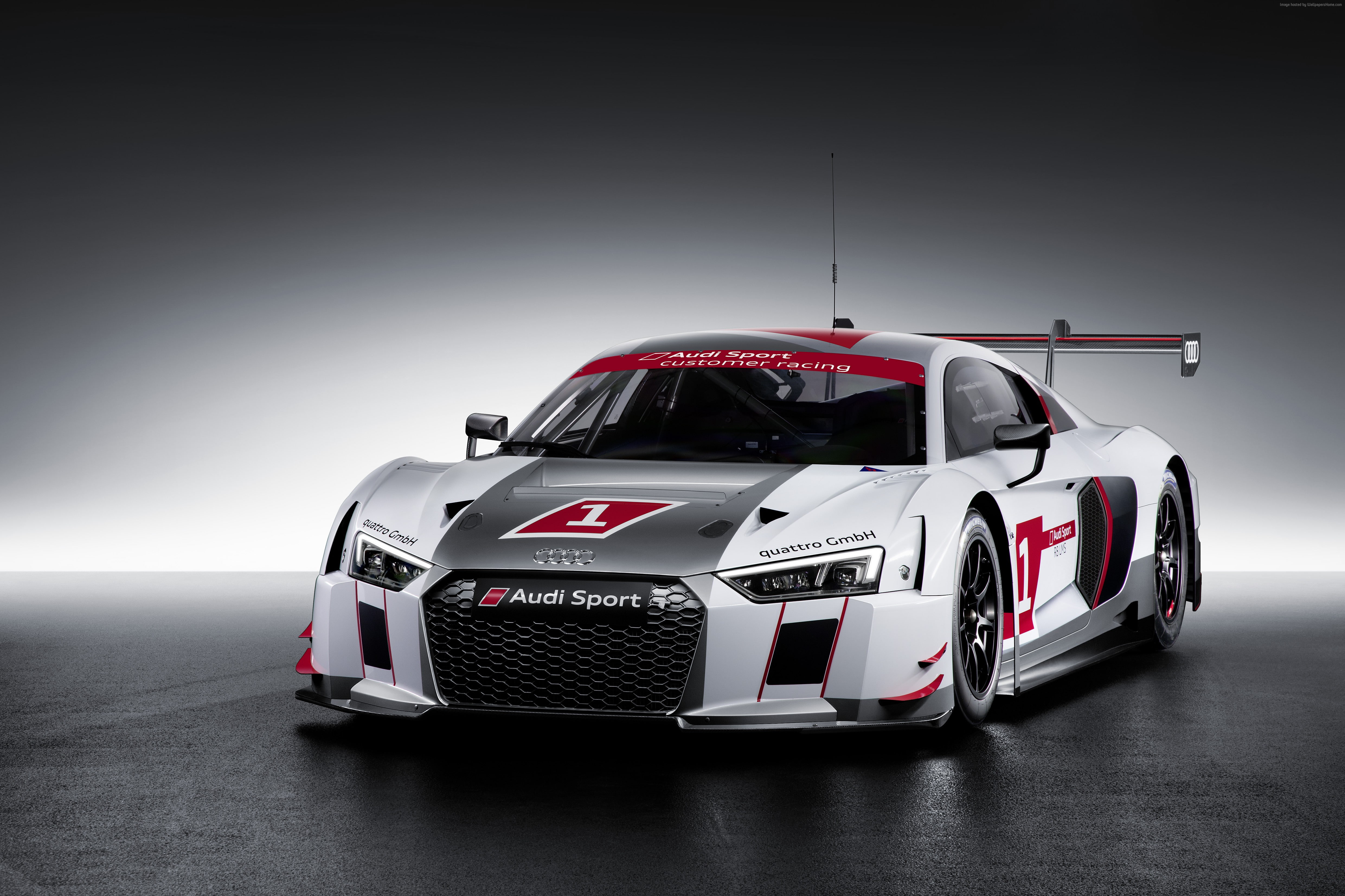 racing, review, coupe, Audi R8 LMS, 4K, HD Wallpaper