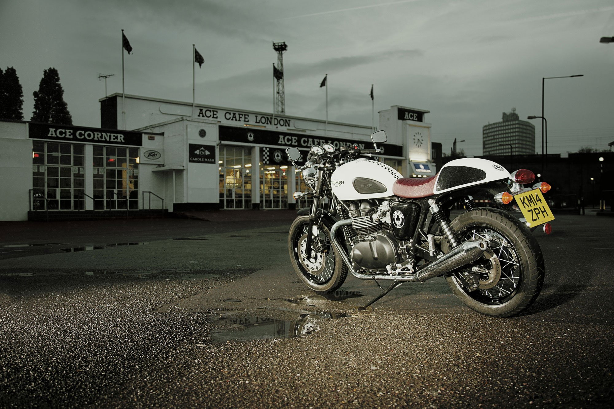 1080P, 2015, s-e, ace, cafe, triumph, thruxton, HD Wallpaper