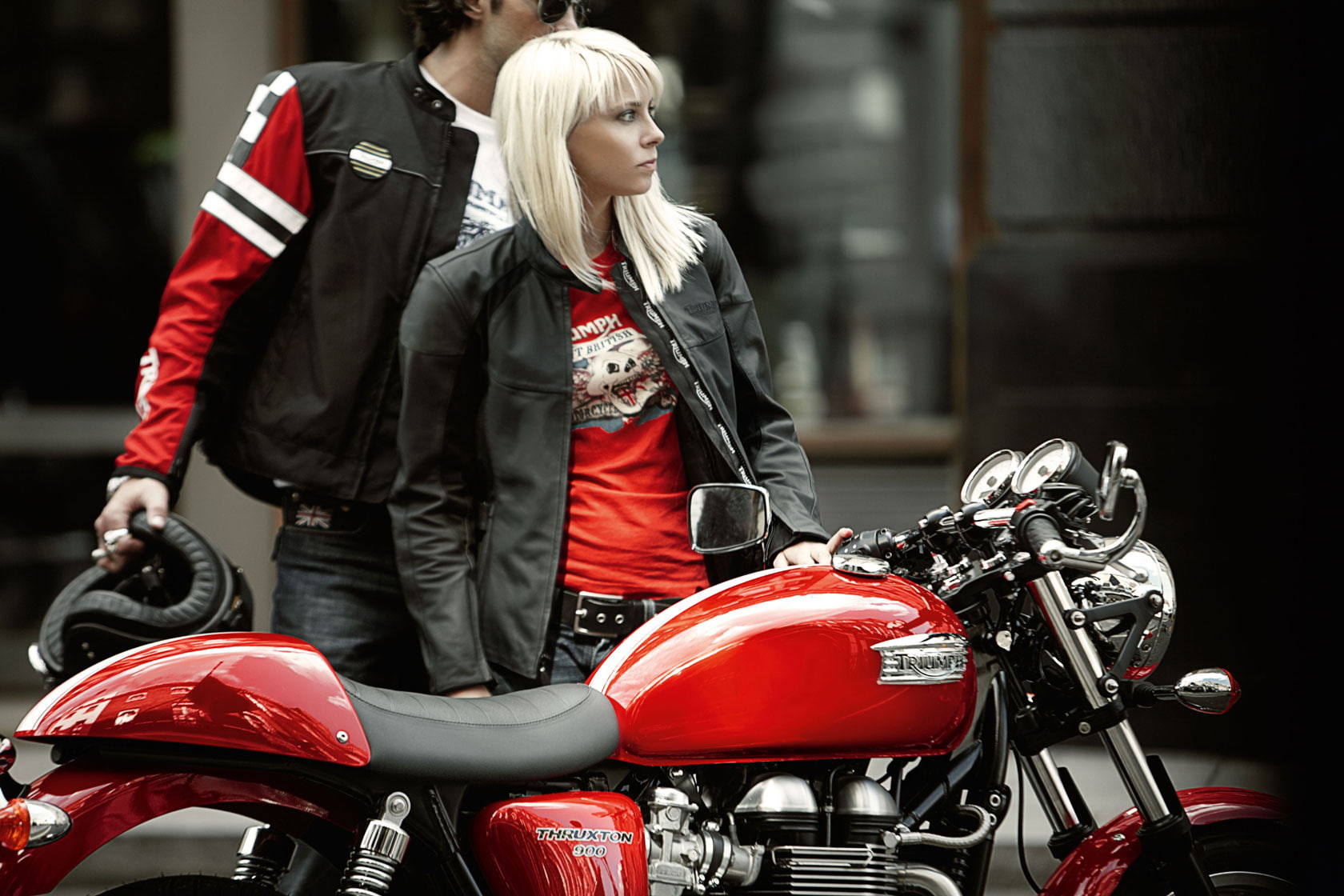 thruxton, triumph, 2010, 720P, HD Wallpaper