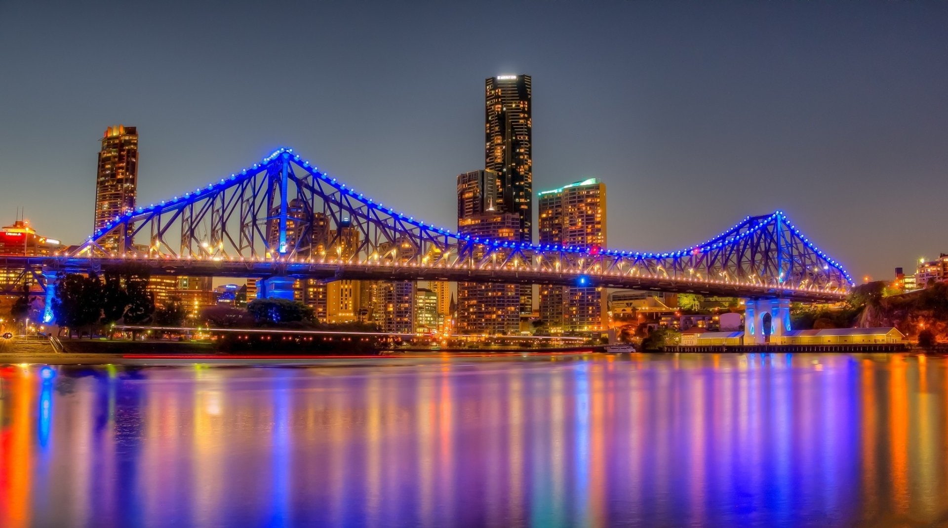 Story Bridge, Bridges, Brisbane, 1080P, Bridge, HD Wallpaper