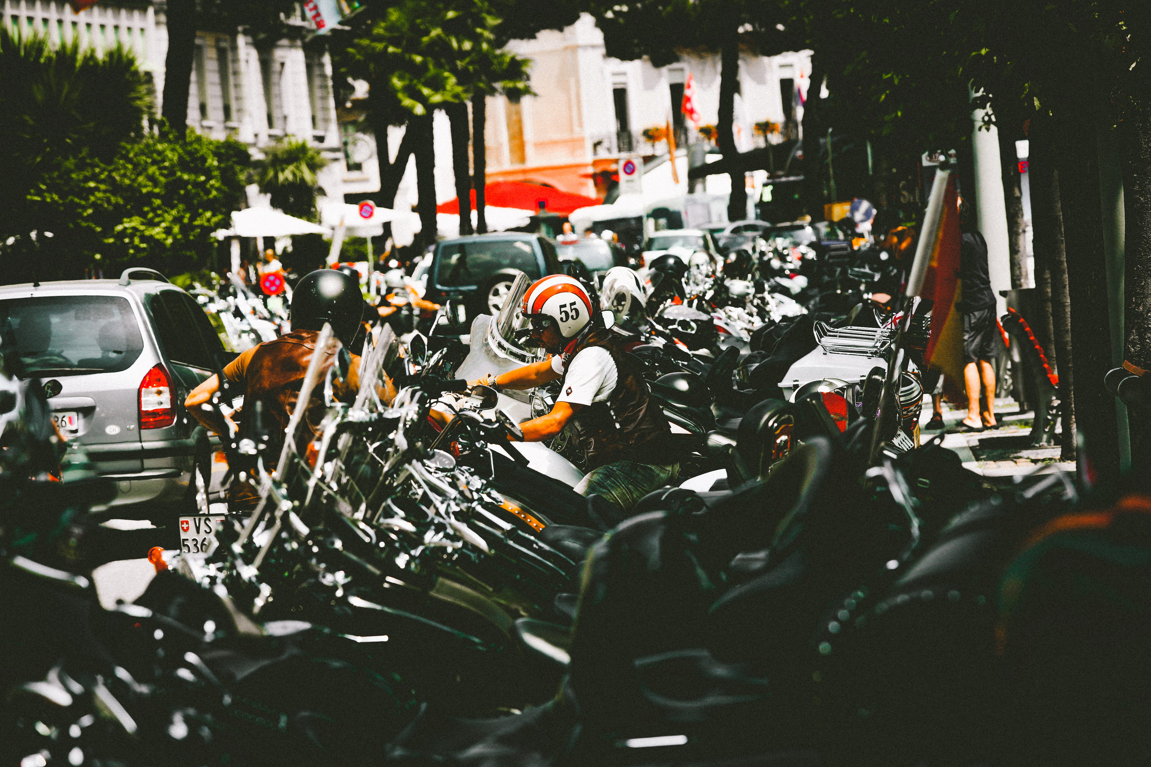 built structure, safety, standard, extreme, chopper, building exterior, lifestyle, drive, road, vehicles, rider, city, helmet, transportation, architecture, HD Wallpaper