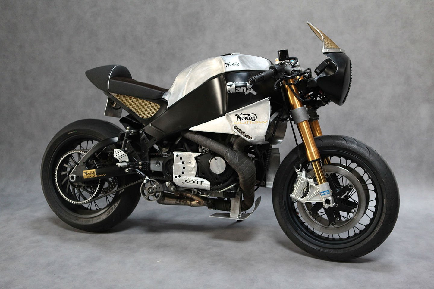 racer, bike, norton, race, motorcycle, motorbike, racing, cafe, 720P, HD Wallpaper